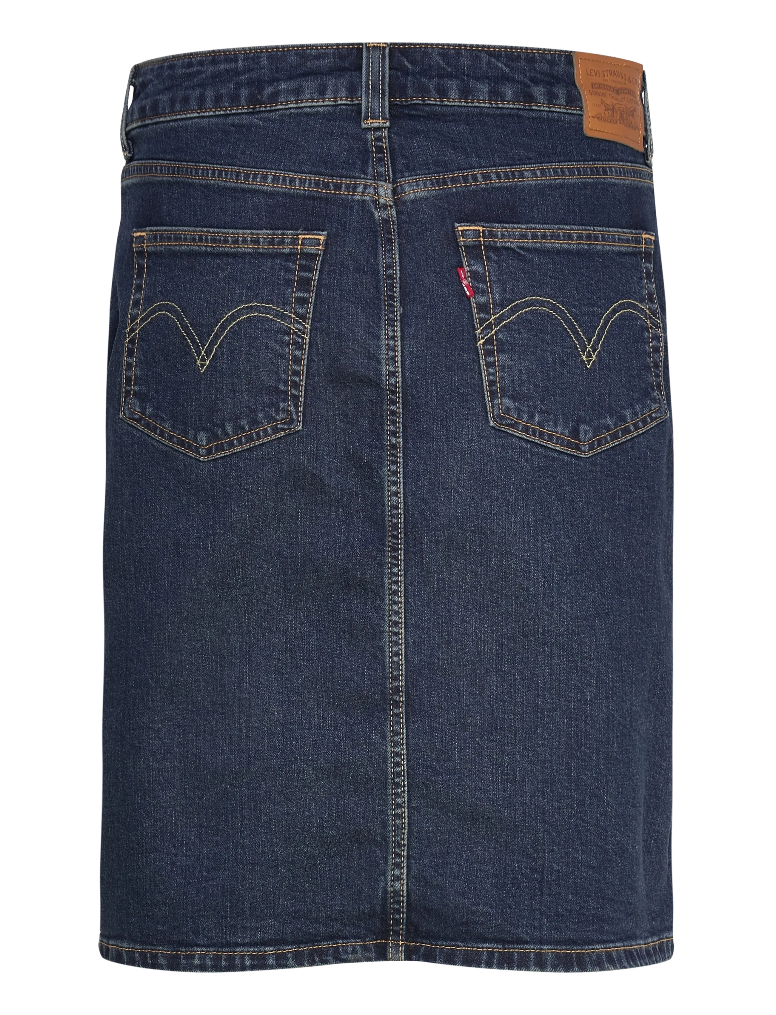 Levi's® - LOW MIDI SKIRT LONGER DAYS NO - jeansröcke - med indigo - worn in - 2