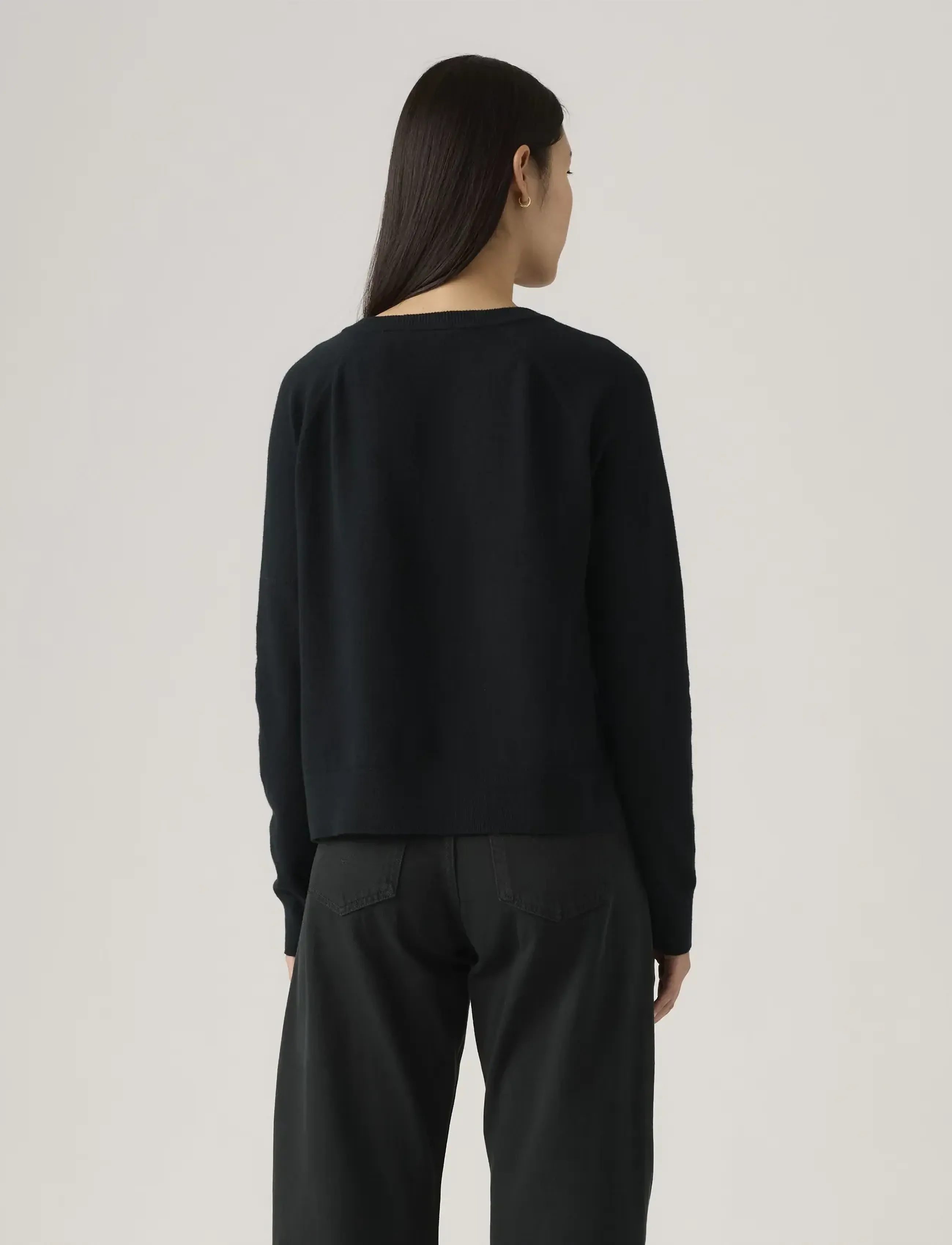 Levi's® - SUPER SOFT VNECK PULLOVER ANTH - pullover - blacks - 3