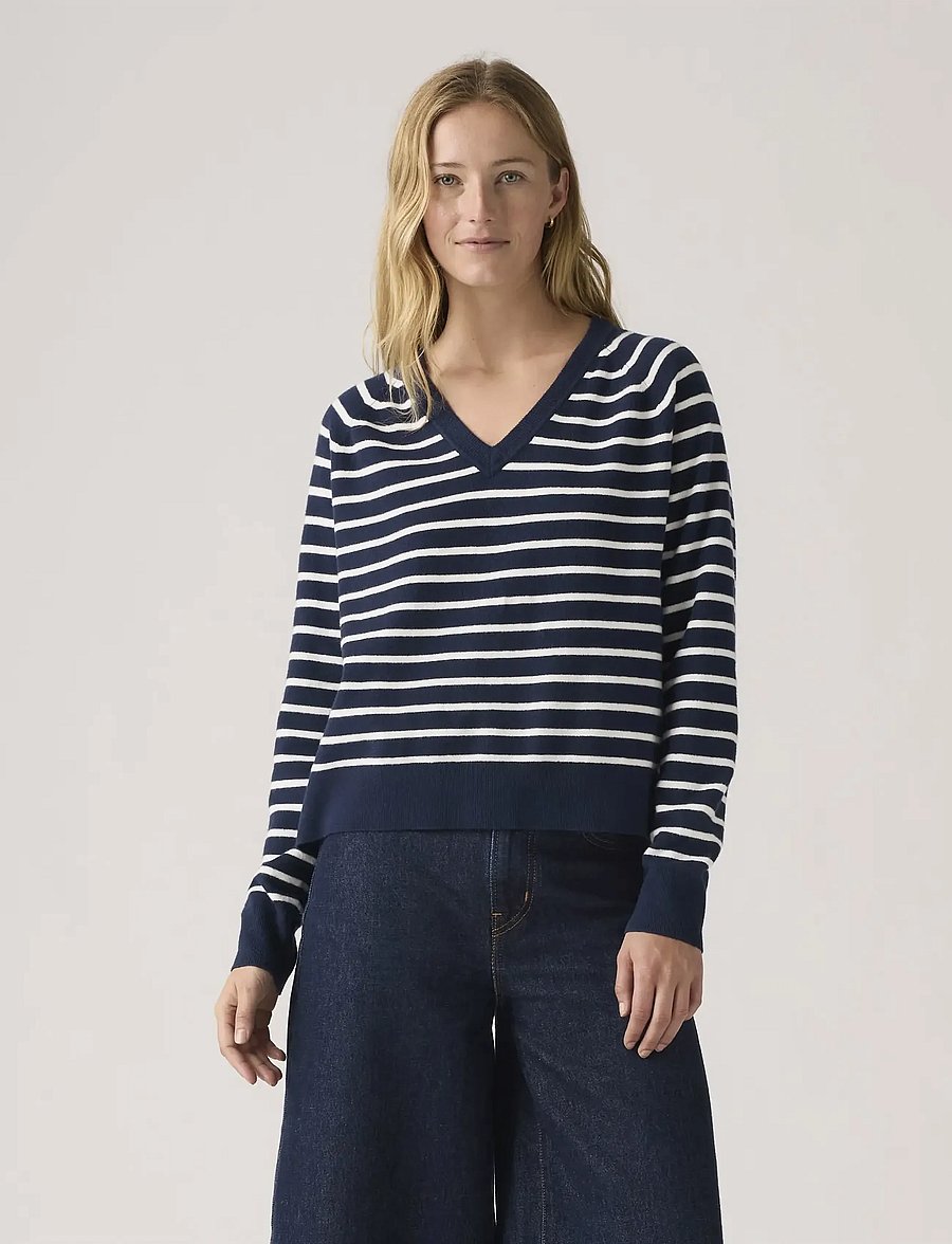 Levi's® - SUPER SOFT VNECK PULLOVER PARI - pullover - blues - 0