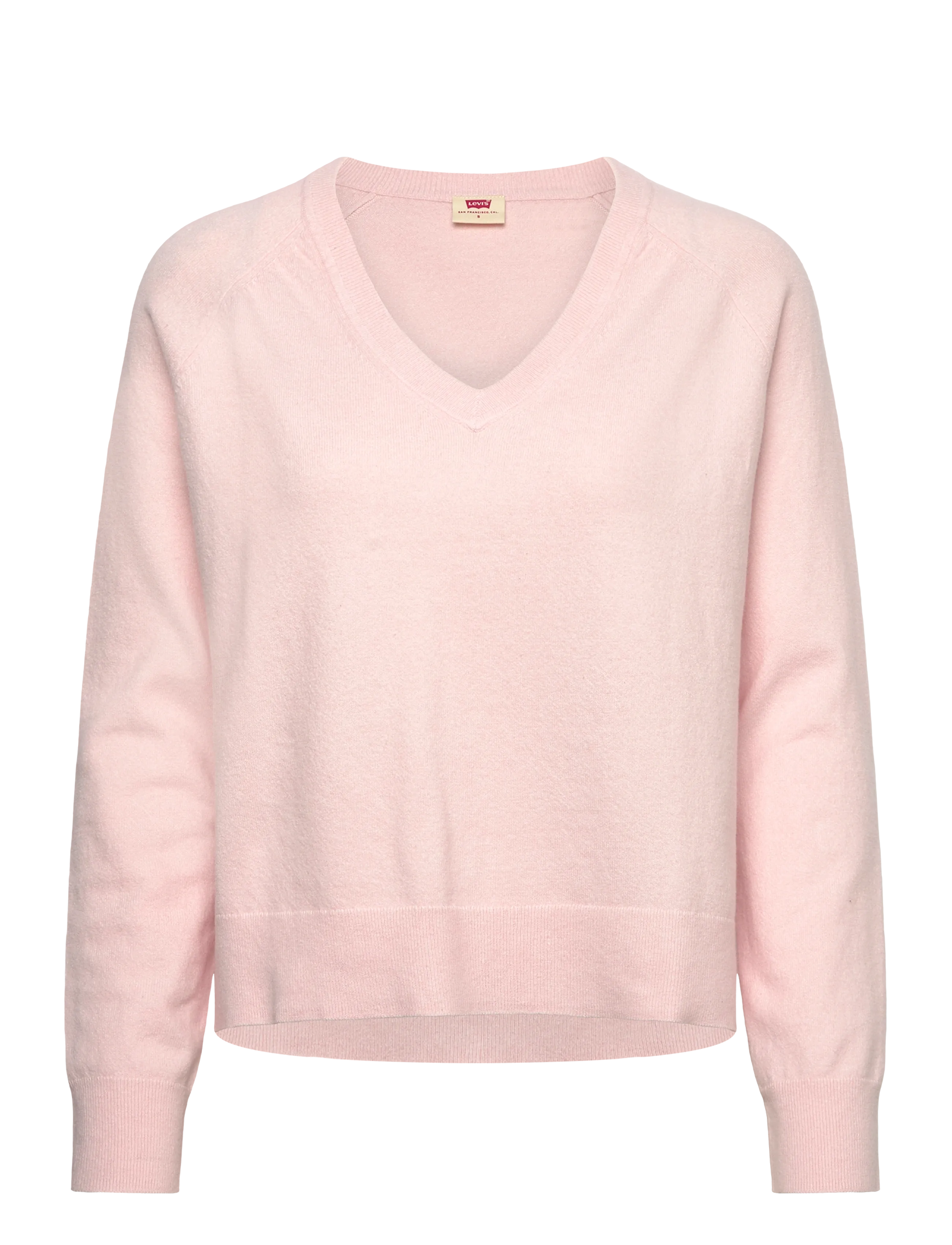 LEVI'S Super Soft Vneck Pullover Potp Pink - S - Damen