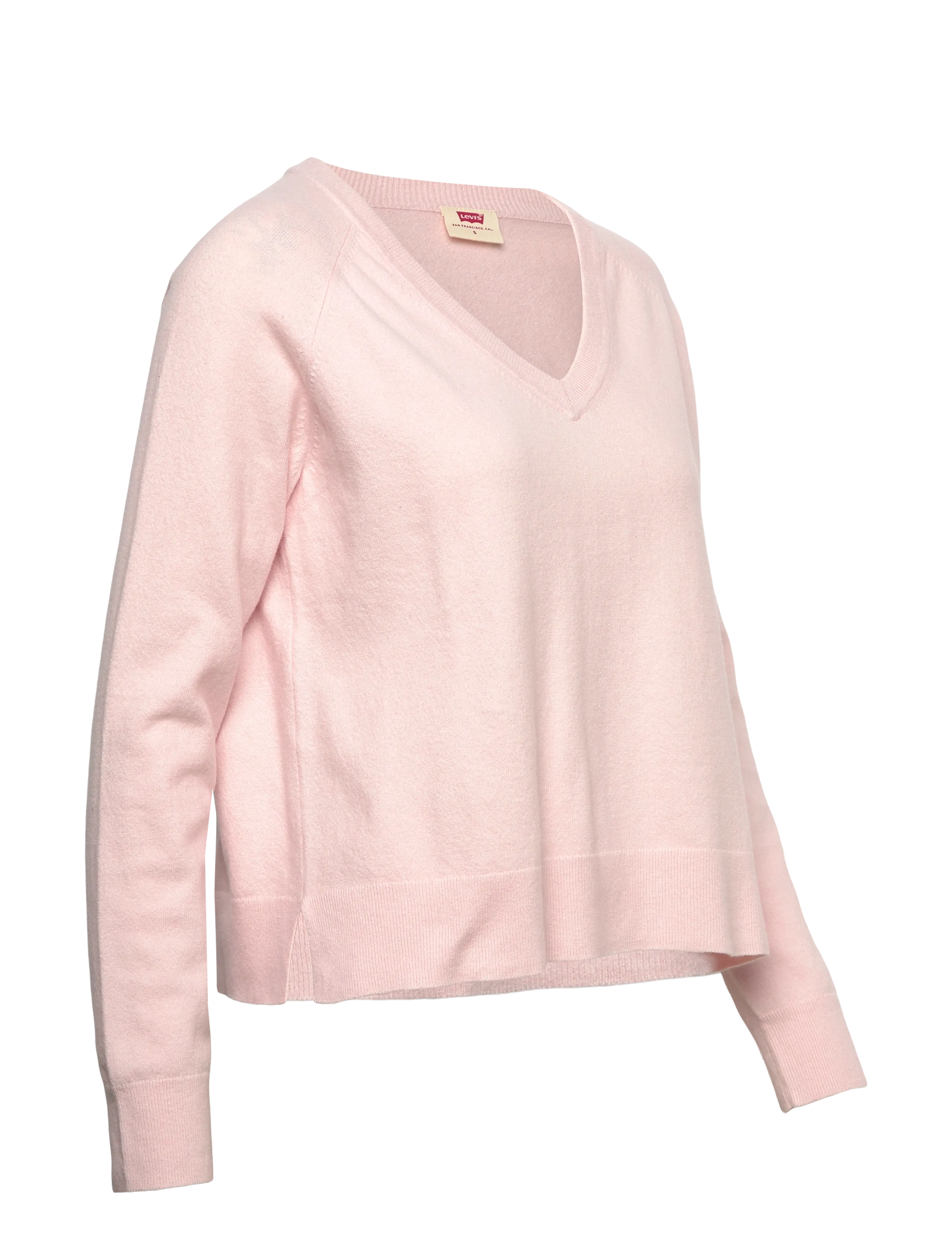 Levi's® - SUPER SOFT VNECK PULLOVER POTP - swetry - pinks - 4