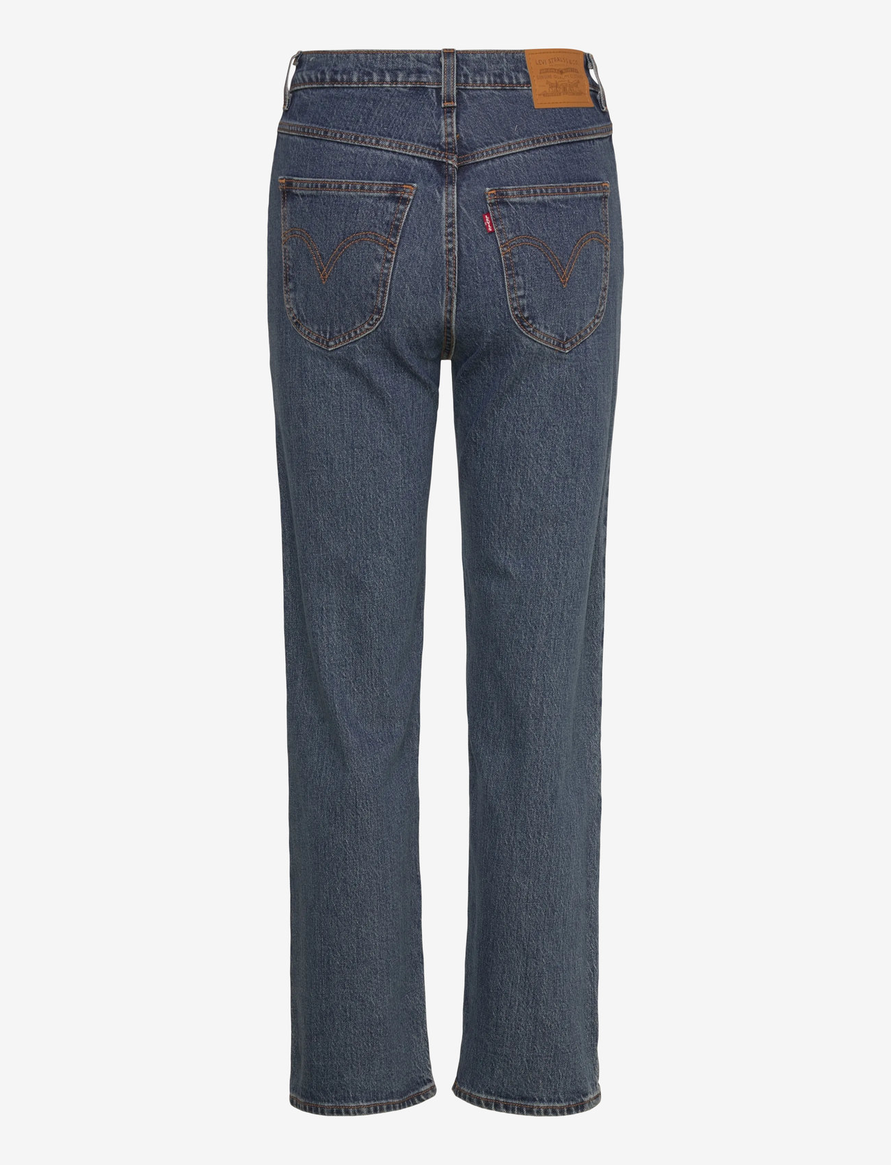 Levi's® - RIBCAGE WESTERN YOKE VALLEY VI - straight jeans - dark indigo - flat finish - 2