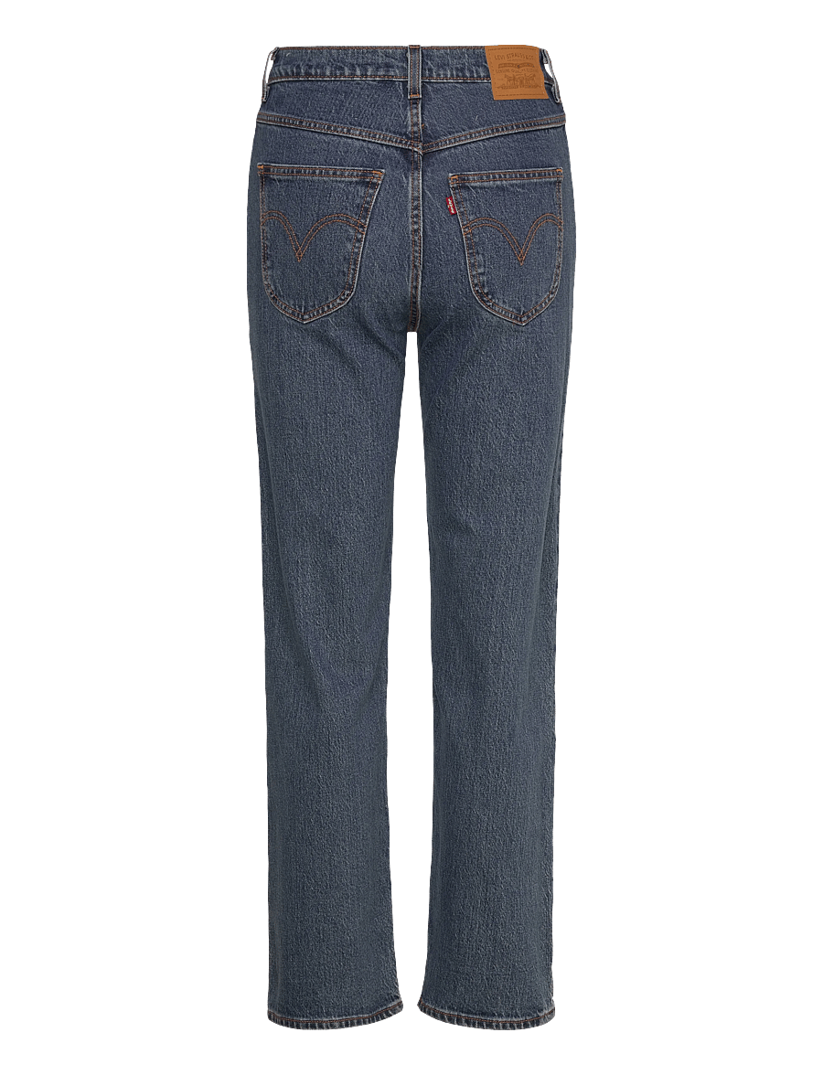 Levi's® - RIBCAGE WESTERN YOKE VALLEY VI - straight jeans - dark indigo - flat finish - 2