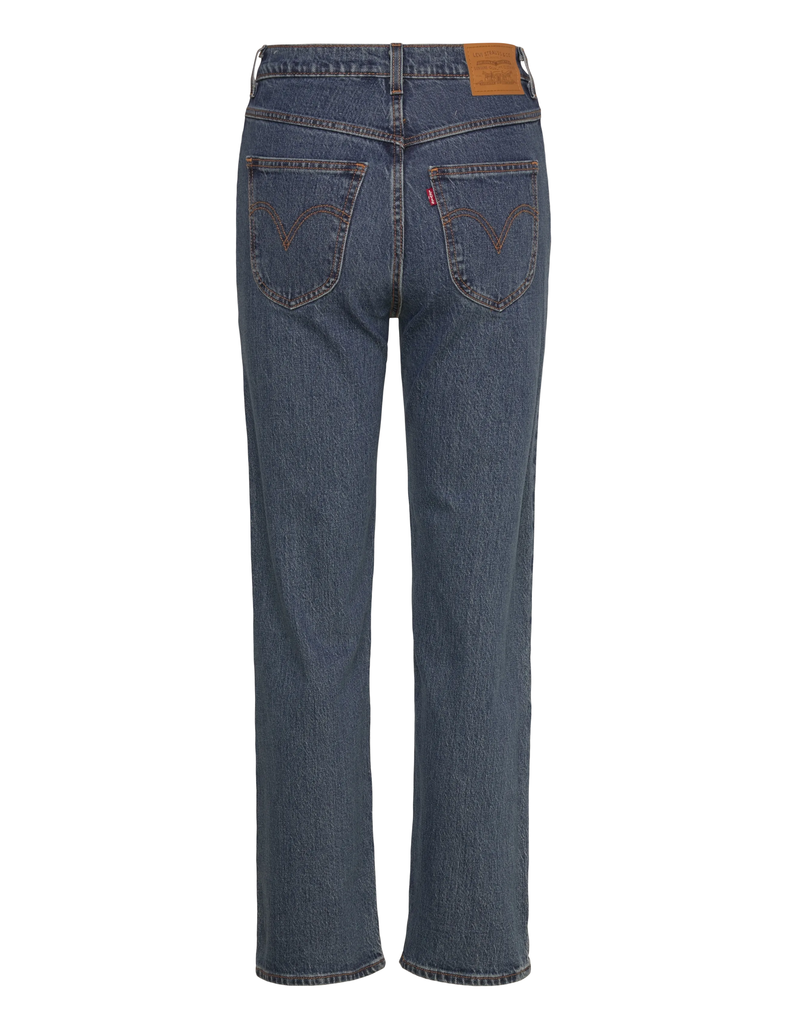 Levi's® - RIBCAGE WESTERN YOKE VALLEY VI - straight jeans - dark indigo - flat finish - 2