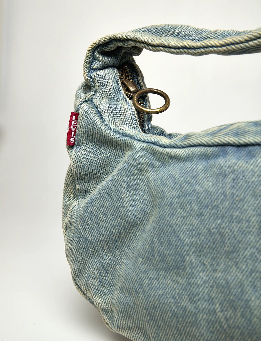 Levi's® - BABY BROOKLYN BAG SHE CUTE - særlige begivenheder - light indigo - worn in - 5