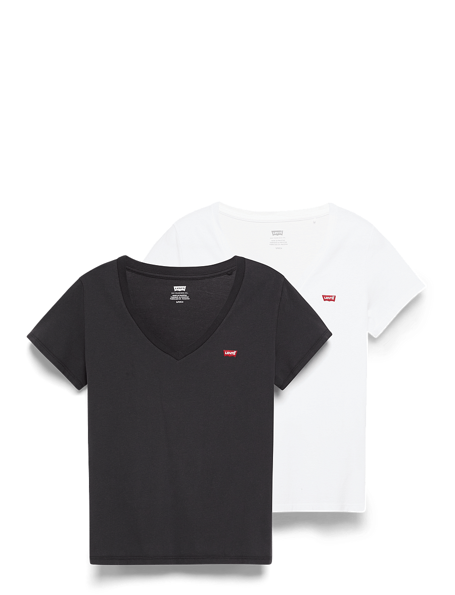 Levi's® - 2PACK PERFECT VNECK TEES 2 PAC - t-särgid - multi-color - 2