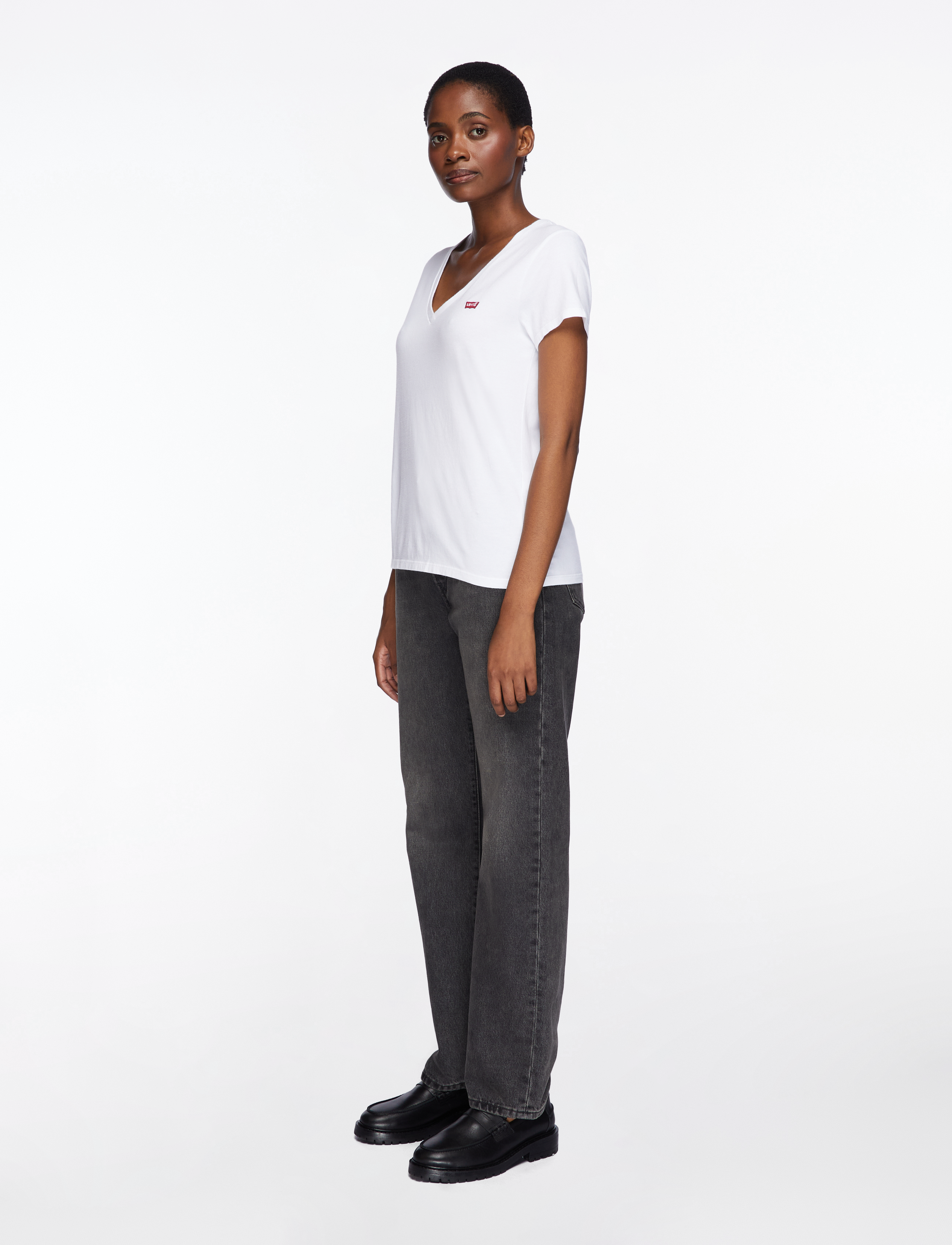 Levi's® - 2PACK PERFECT VNECK TEES 2 PAC - multi-color - 4