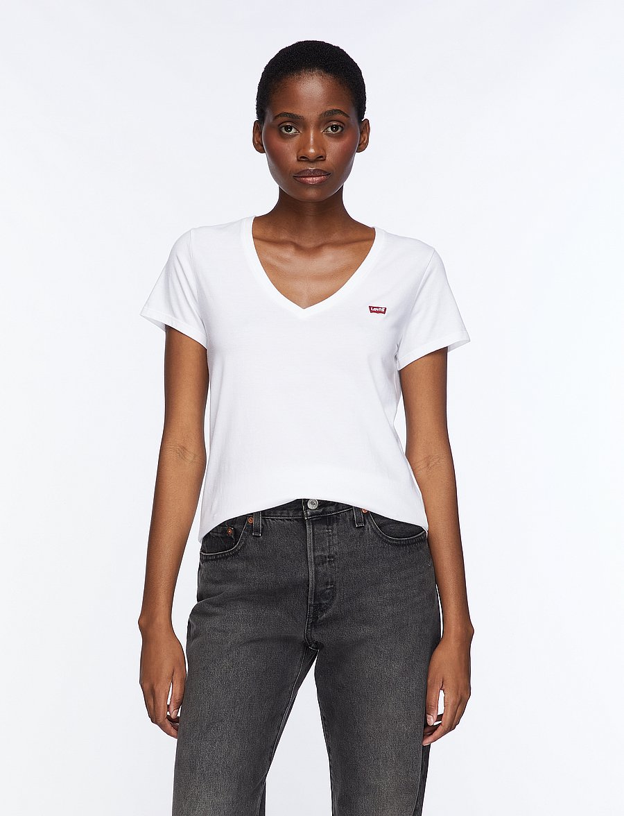 Levi's® - 2PACK PERFECT VNECK TEES 2 PAC - t-särgid - multi-color - 0