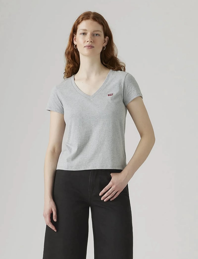 Levi's® - 2PACK PERFECT VNECK TEES 2 PAC - t-shirts - multi-color - 0