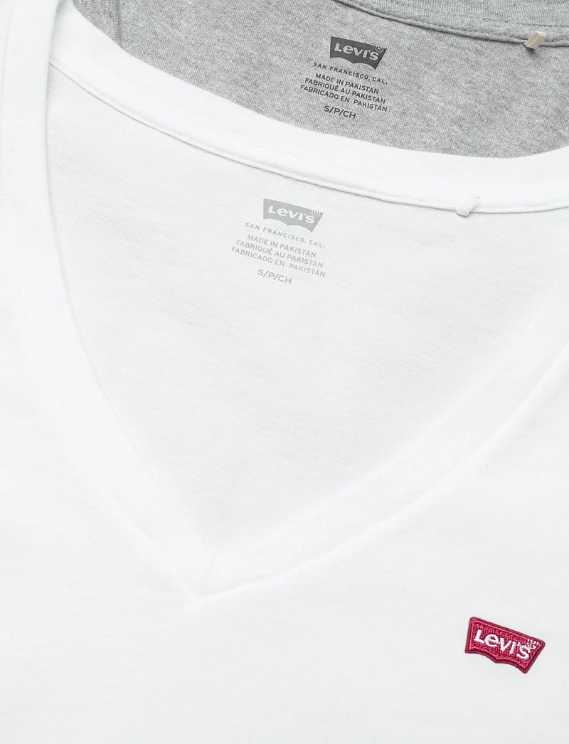 Levi's® - 2PACK PERFECT VNECK TEES 2 PAC - t-shirts - multi-color - 4