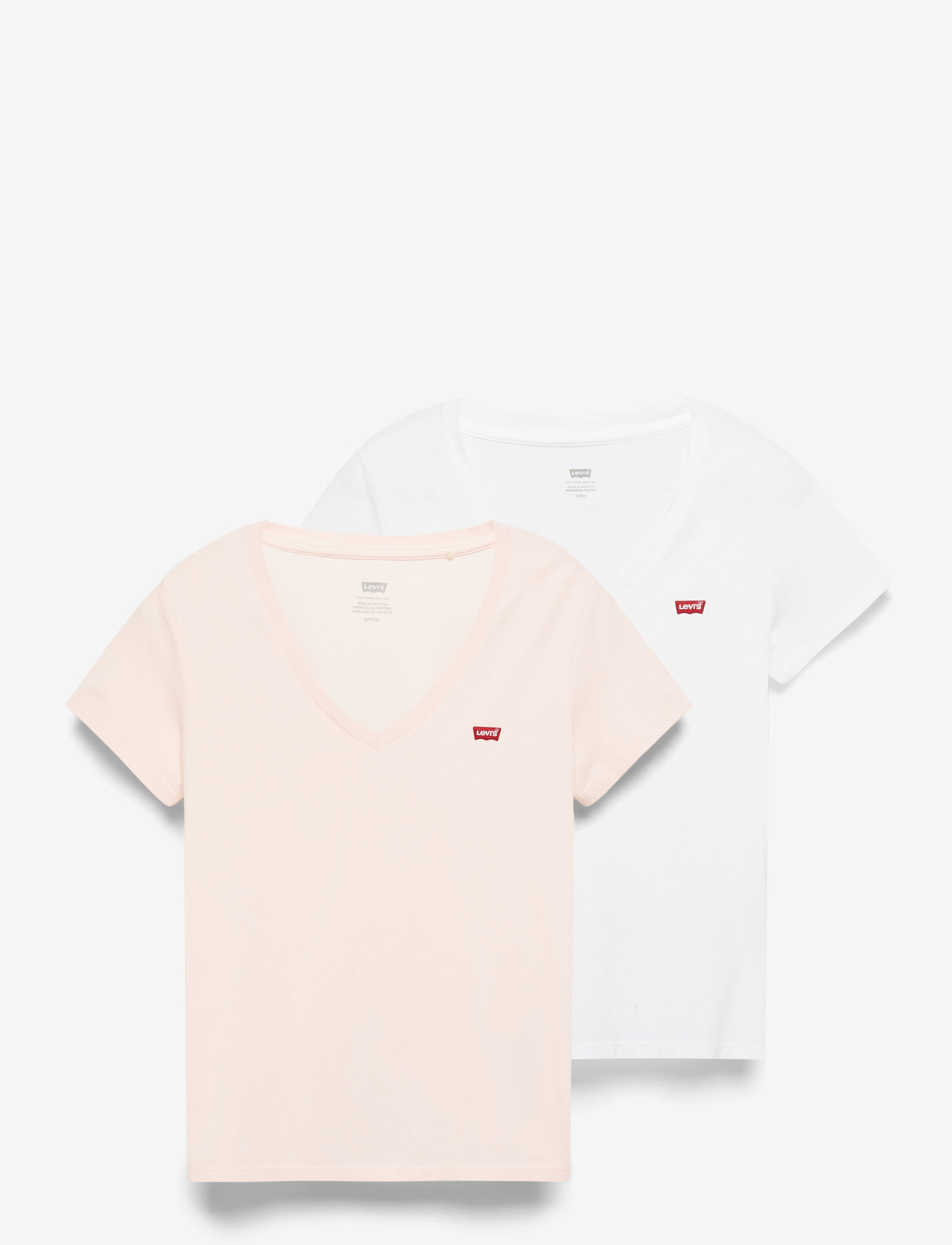 Levi's® - 2PACK PERFECT VNECK TEES 2 PAC - t-shirts - multi-color - 1