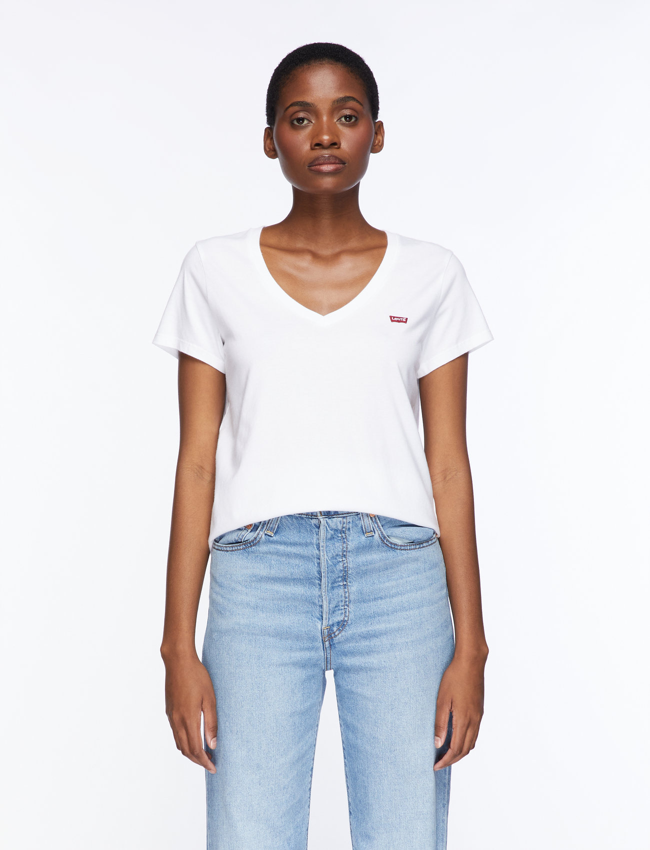 Levi's® - 2PACK PERFECT VNECK TEES 2 PAC - t-shirts - multi-color - 0