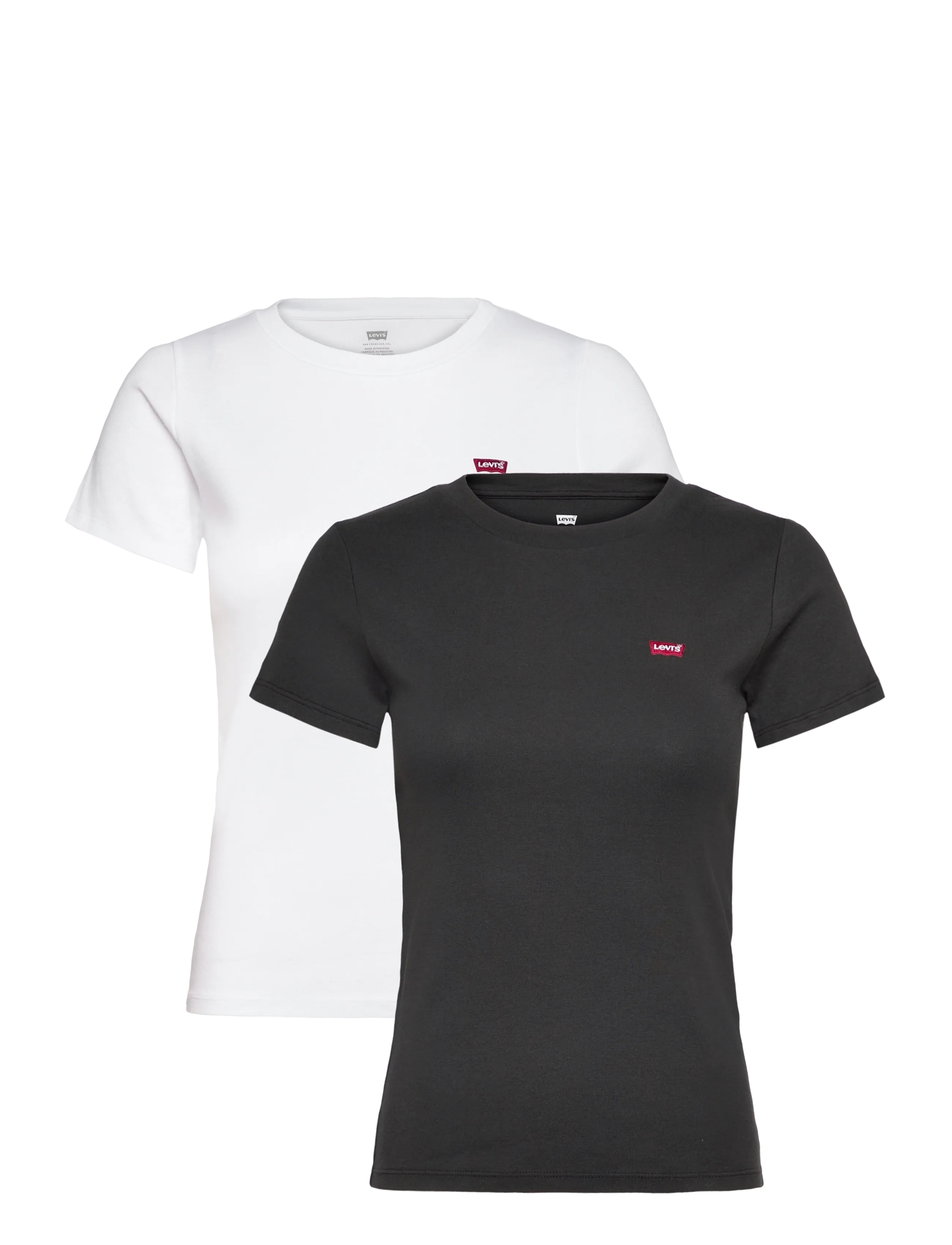 LEVI'S 2Pack Essential Ss Tee 2 Pack Weiß - L - Damen