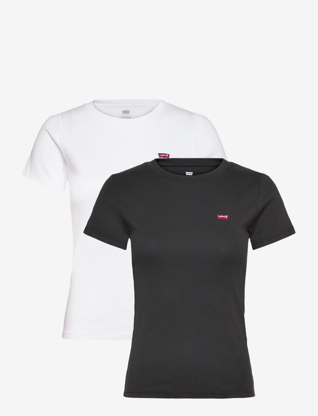 Levi's® - 2PACK ESSENTIAL SS TEE 2 PACK - t-shirts - multi-color - 1