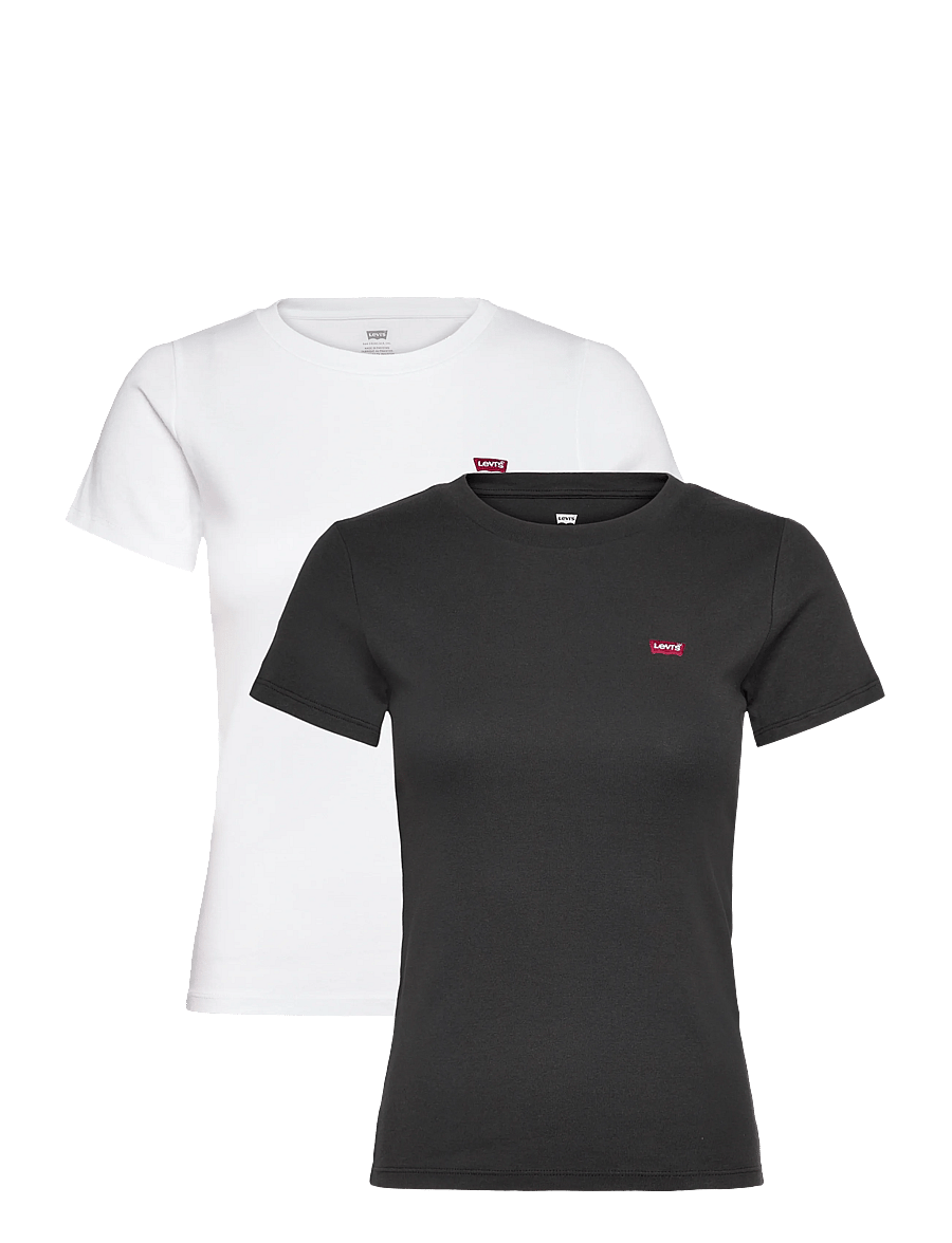 Levi's® - 2PACK ESSENTIAL SS TEE 2 PACK - t-shirts - multi-color - 1