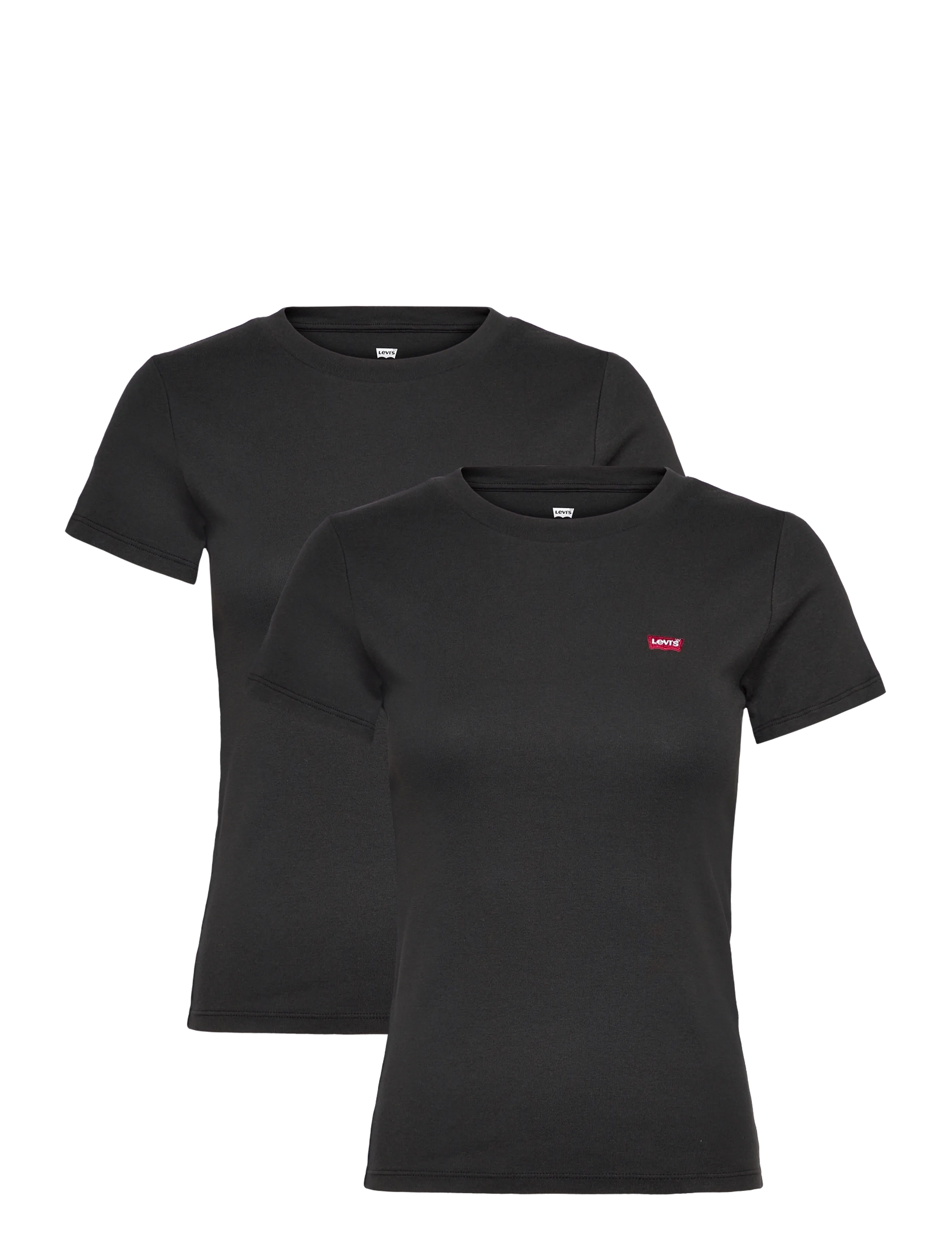 LEVI'S 2Pack Essential Ss Tee 2 Pack Schwarz - S - Damen
