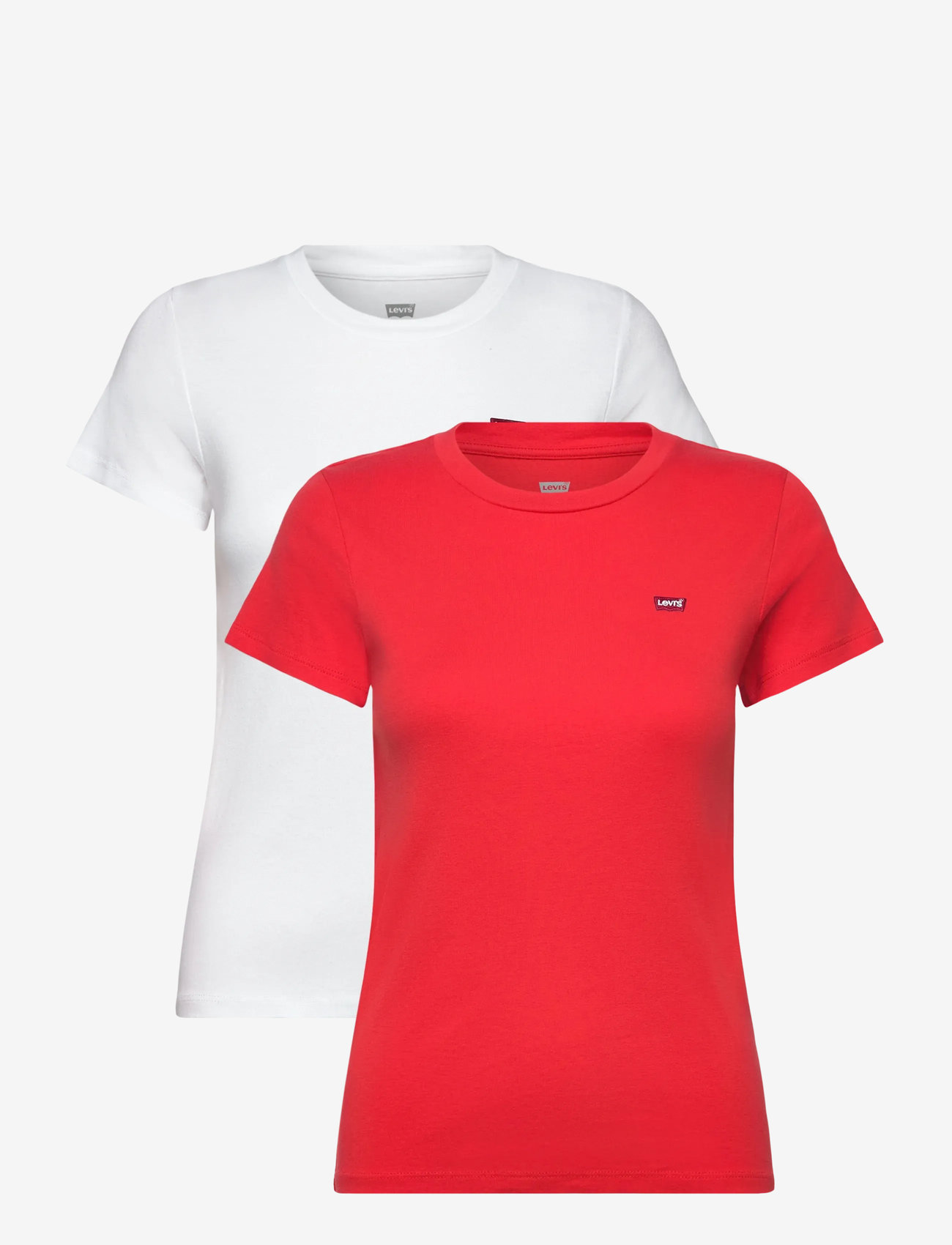 Levi's® - 2PACK ESSENTIAL SS TEE 2 PACK - efterårstøj - multi-color - 0