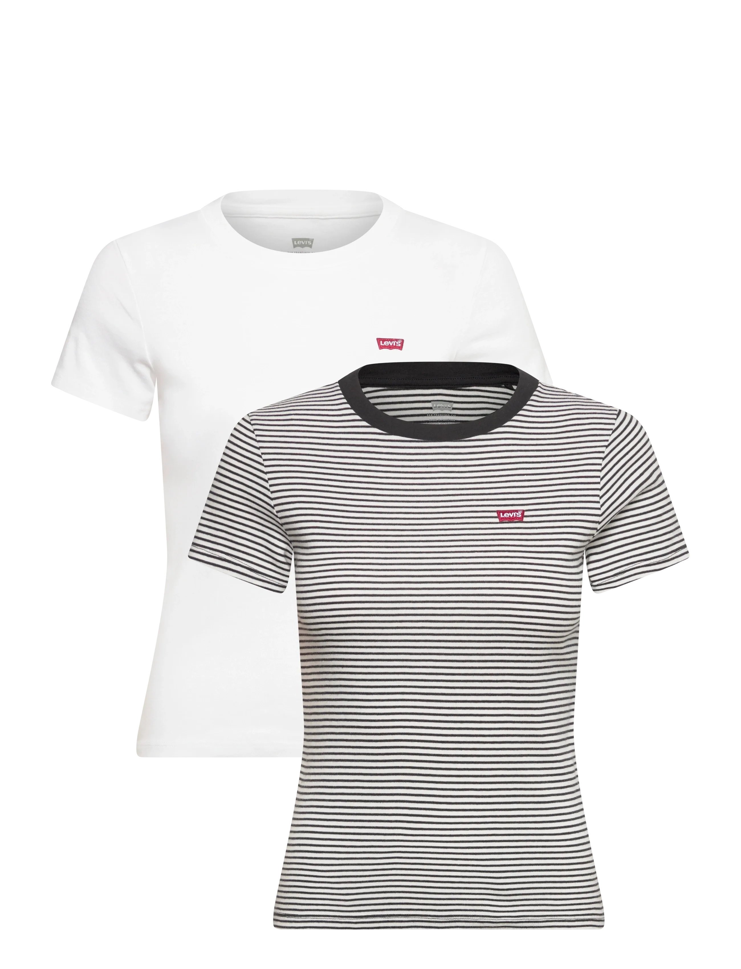 LEVI'S 2Pack Essential Ss Tee 2 Pack Weiß - S - Damen