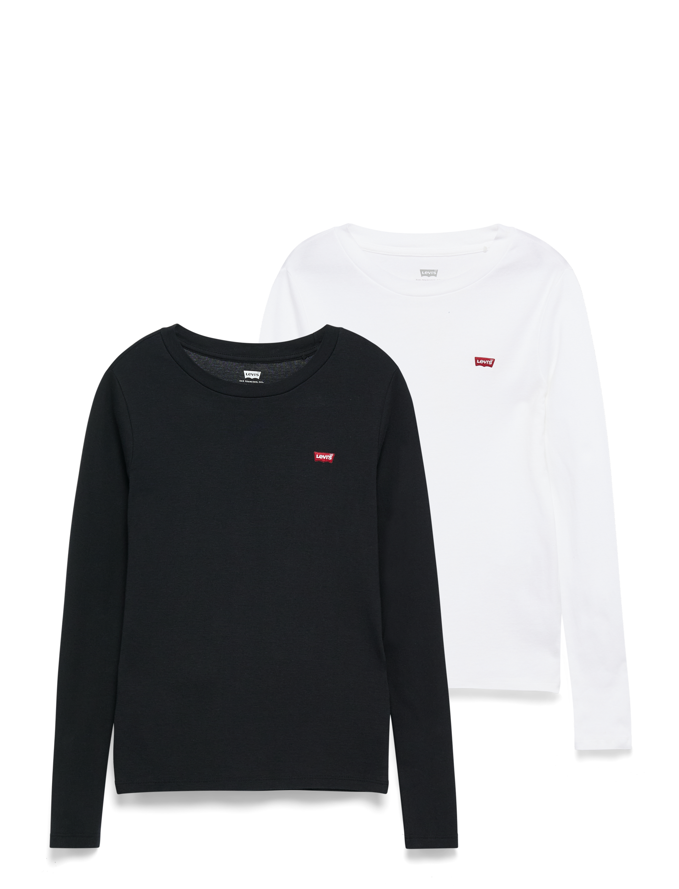 Levi's 2Pack Essential Ls Tee 2 Pack, XS, Multi/patterned, T-Shirts & Toppe > Langærmede, Dame