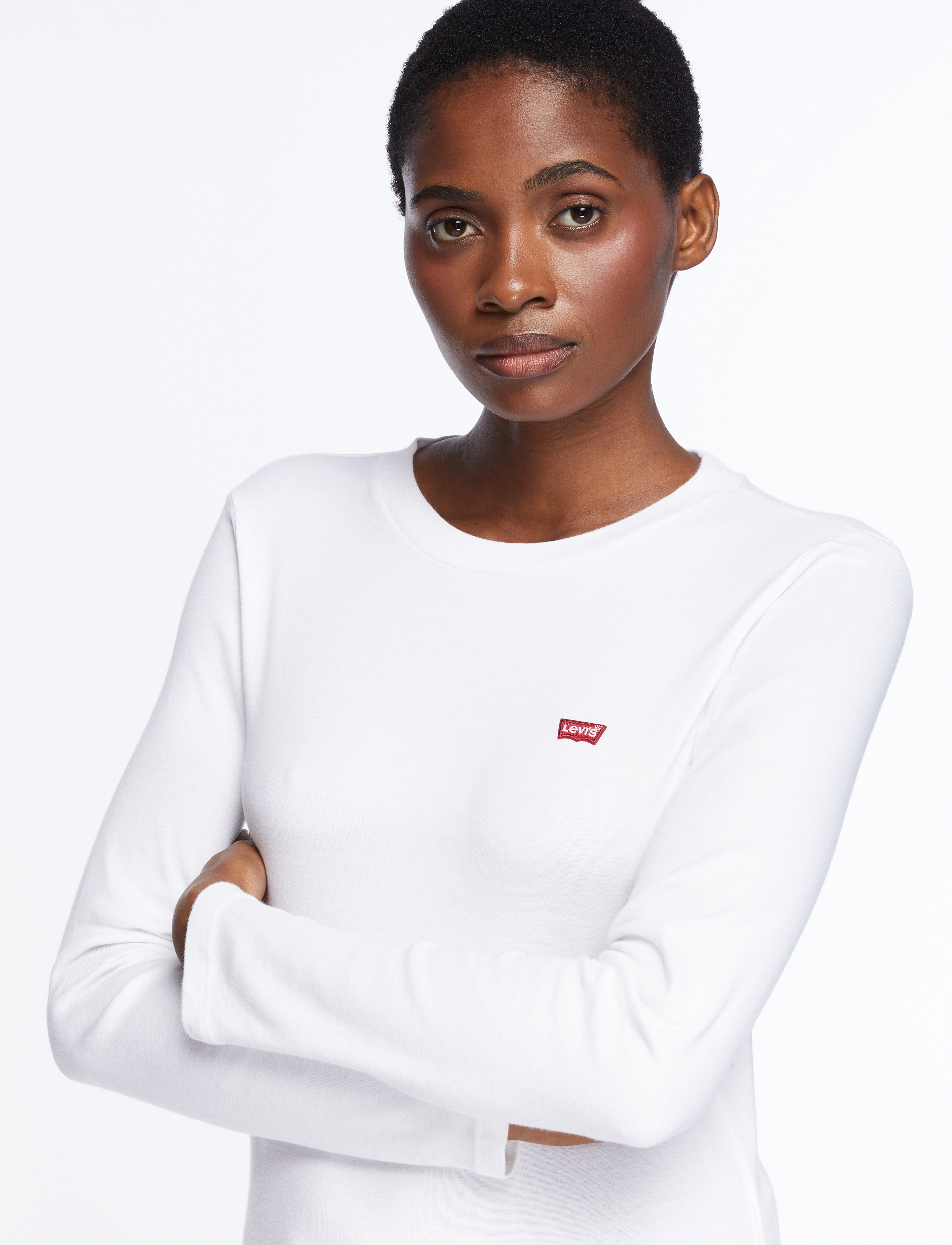 LEVIS ® T-shirt 'Essential Long Sleeve Tee (2-Pack)' röd / svart dam – bild 7
