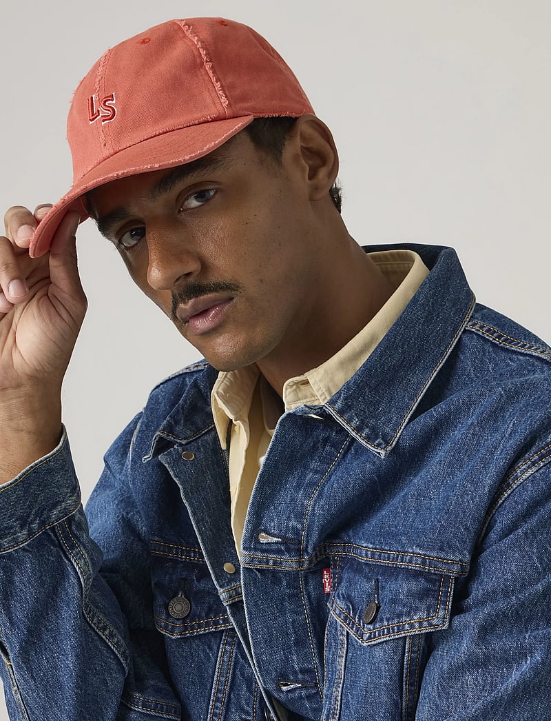 Levi's® - LS MONOGRAM CAP SUNSHINE TINT - kasketter - oranges - 0