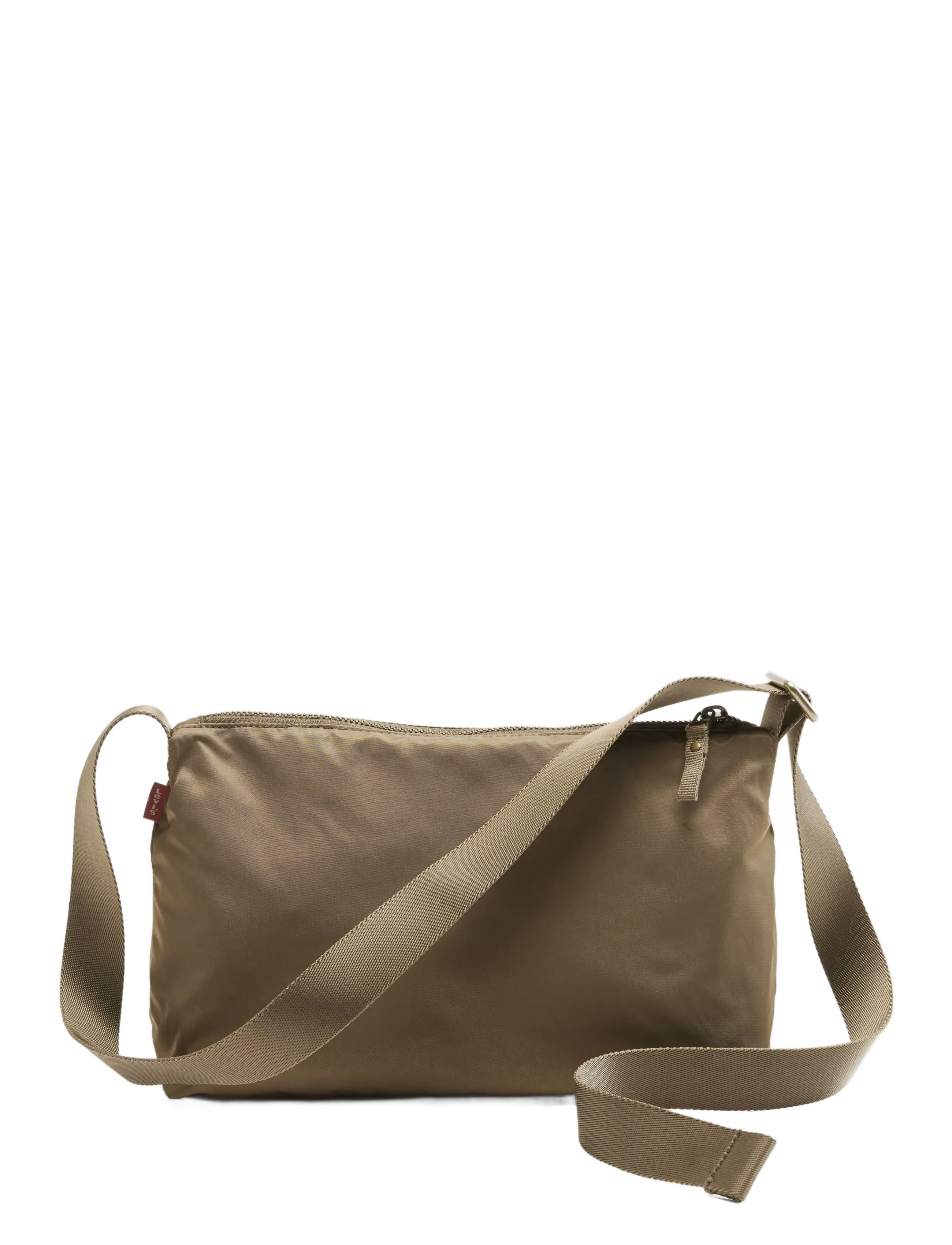 Levi's® ALI SMALL SHOULDER BAG OV CANT - Everyday Style - BROWNS / red