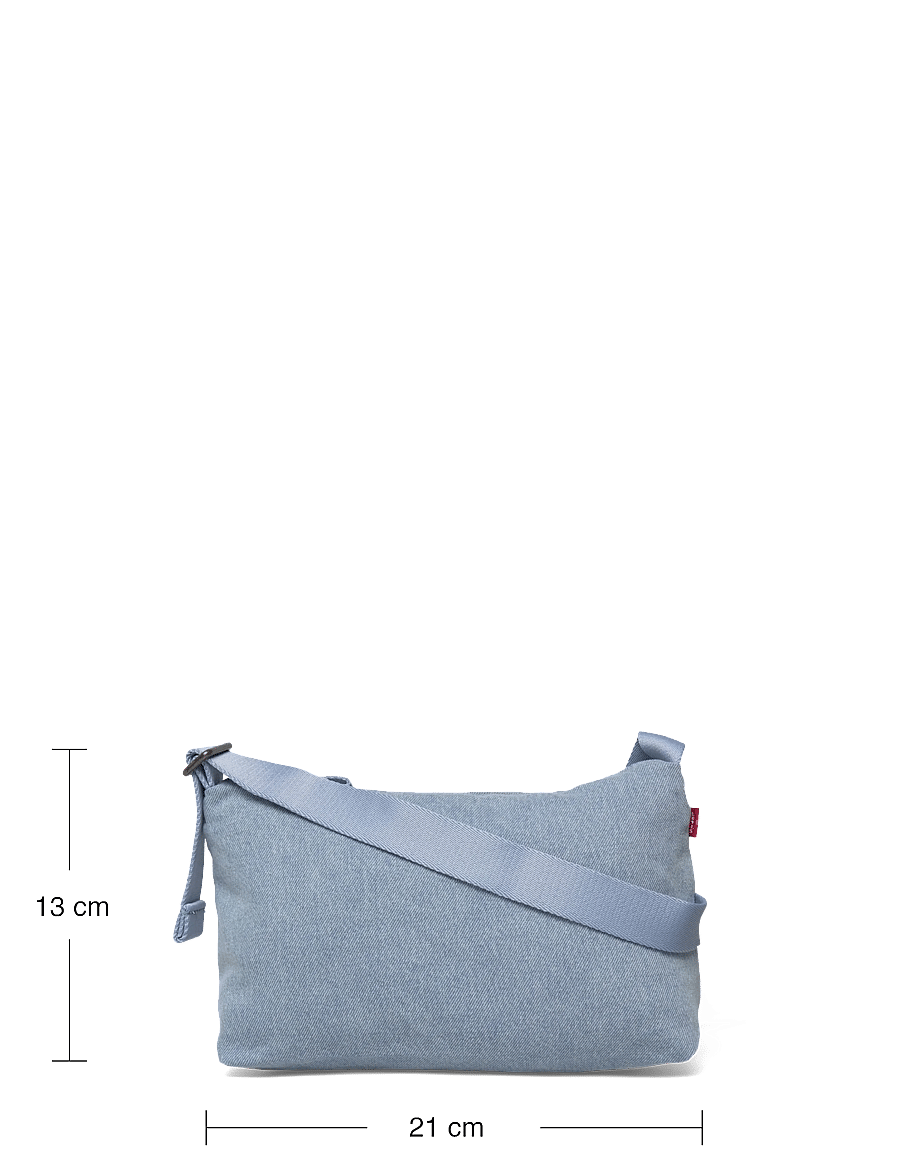 Levi's® - ALI SMALL SHOULDER BAG OV INDI - skuldertasker - light indigo - flat finis - 4