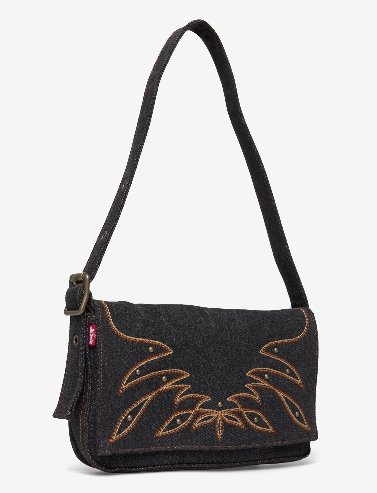 Levi's® - BRANNAN SHOULDER BAG BLACK DAR - speciella tillfällen - blacks - 3