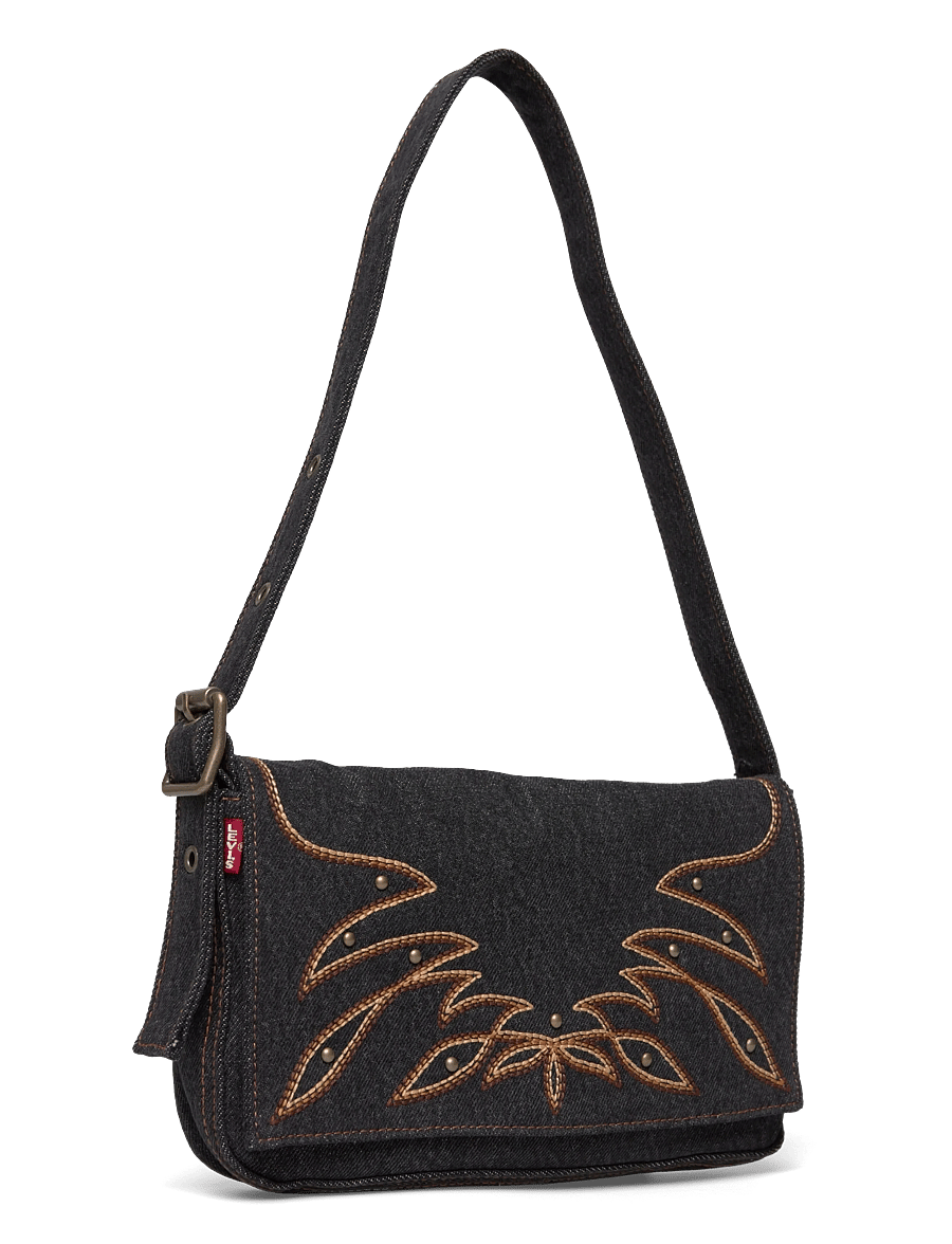 Levi's® - BRANNAN SHOULDER BAG BLACK DAR - speciella tillfällen - blacks - 3