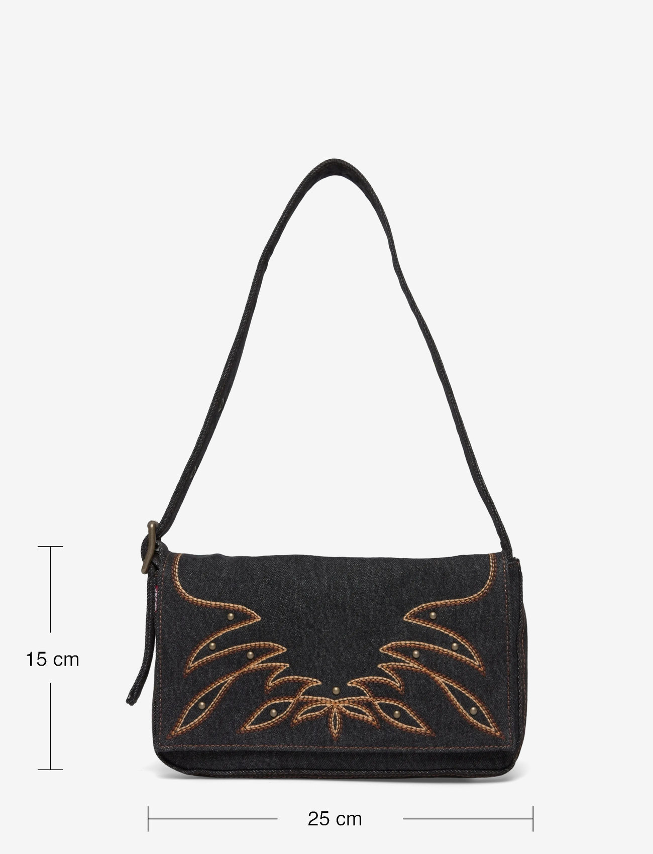 Levi's® - BRANNAN SHOULDER BAG BLACK DAR - speciella tillfällen - blacks - 4