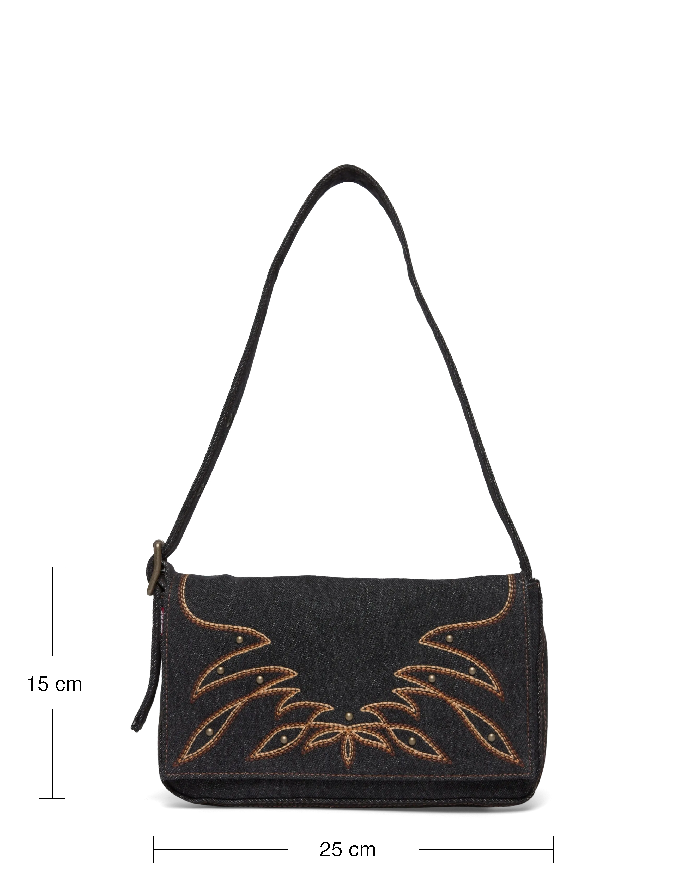 Levi's® - BRANNAN SHOULDER BAG BLACK DAR - erilised sündmused - blacks - 4