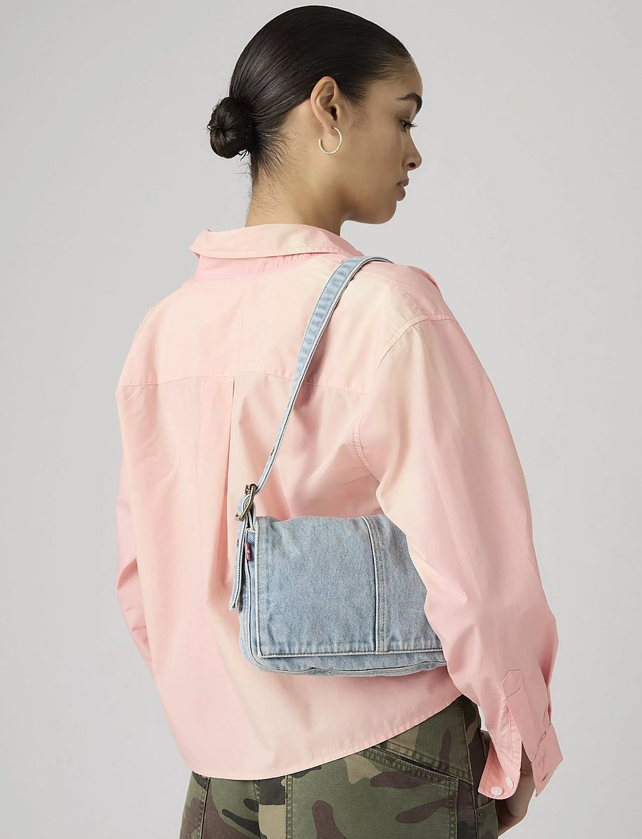 Levi's® - BRANNAN SHOULDER BAG OCEAN IND - alltags-style - light indigo - flat finis - 0
