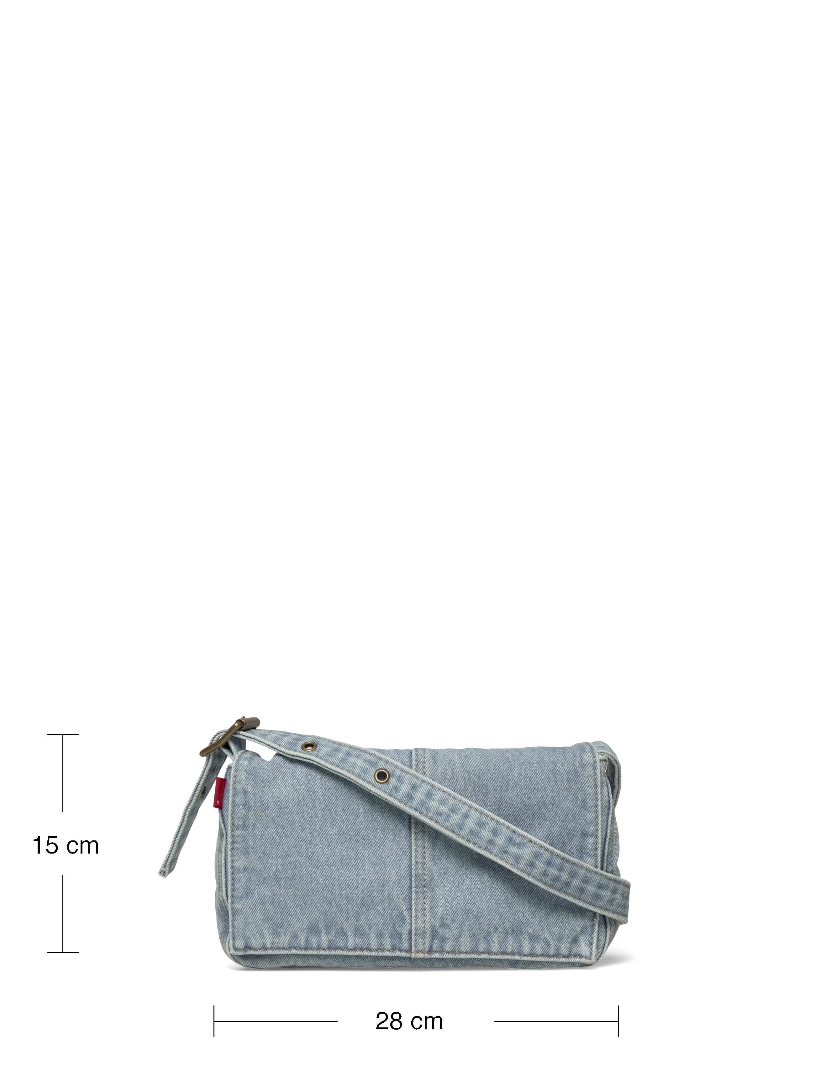 Levi's® - BRANNAN SHOULDER BAG OCEAN IND - alltags-style - light indigo - flat finis - 4