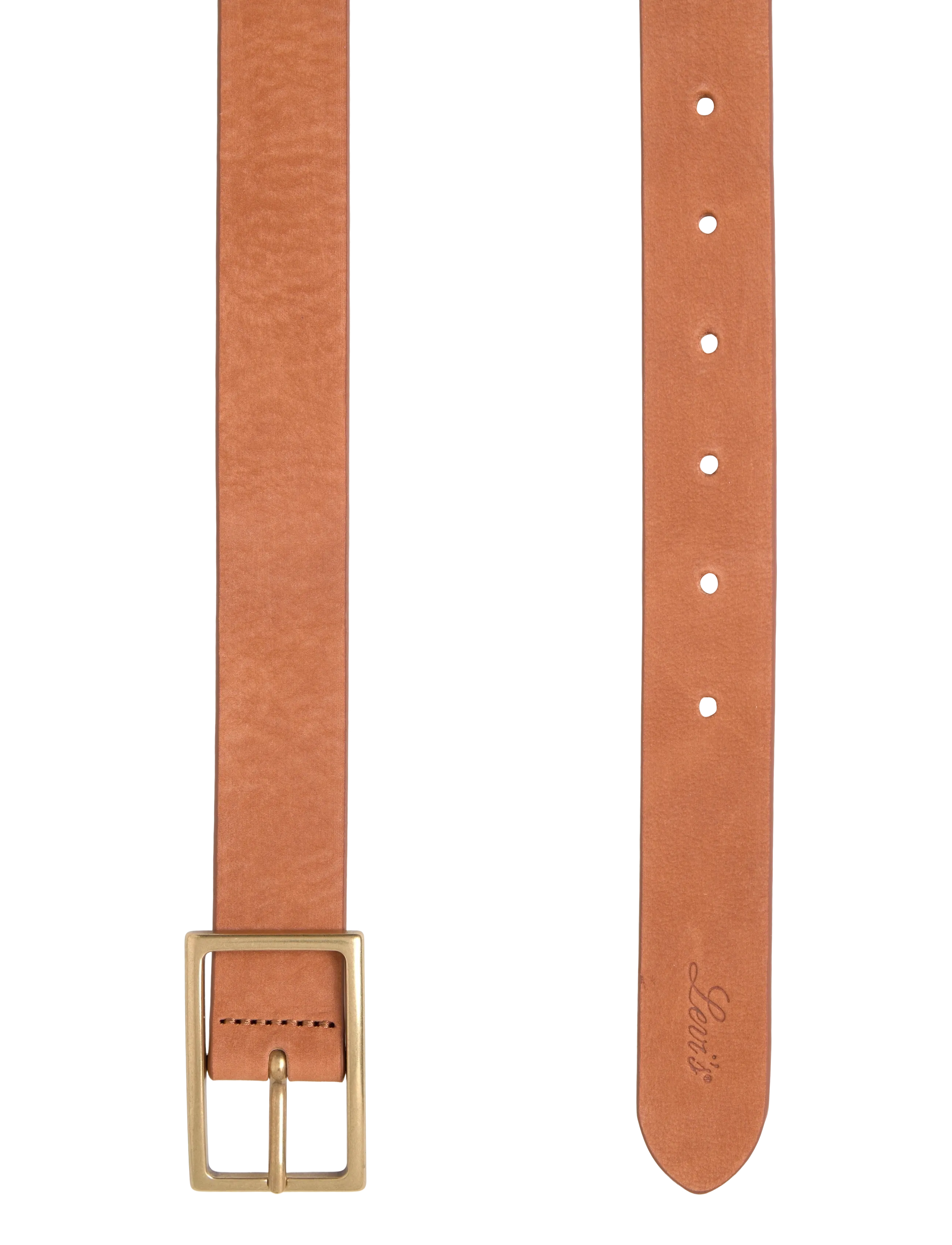 Levi's® - RECTANGLE BUCKLE BELT FA191079 - leather belts - browns - 1