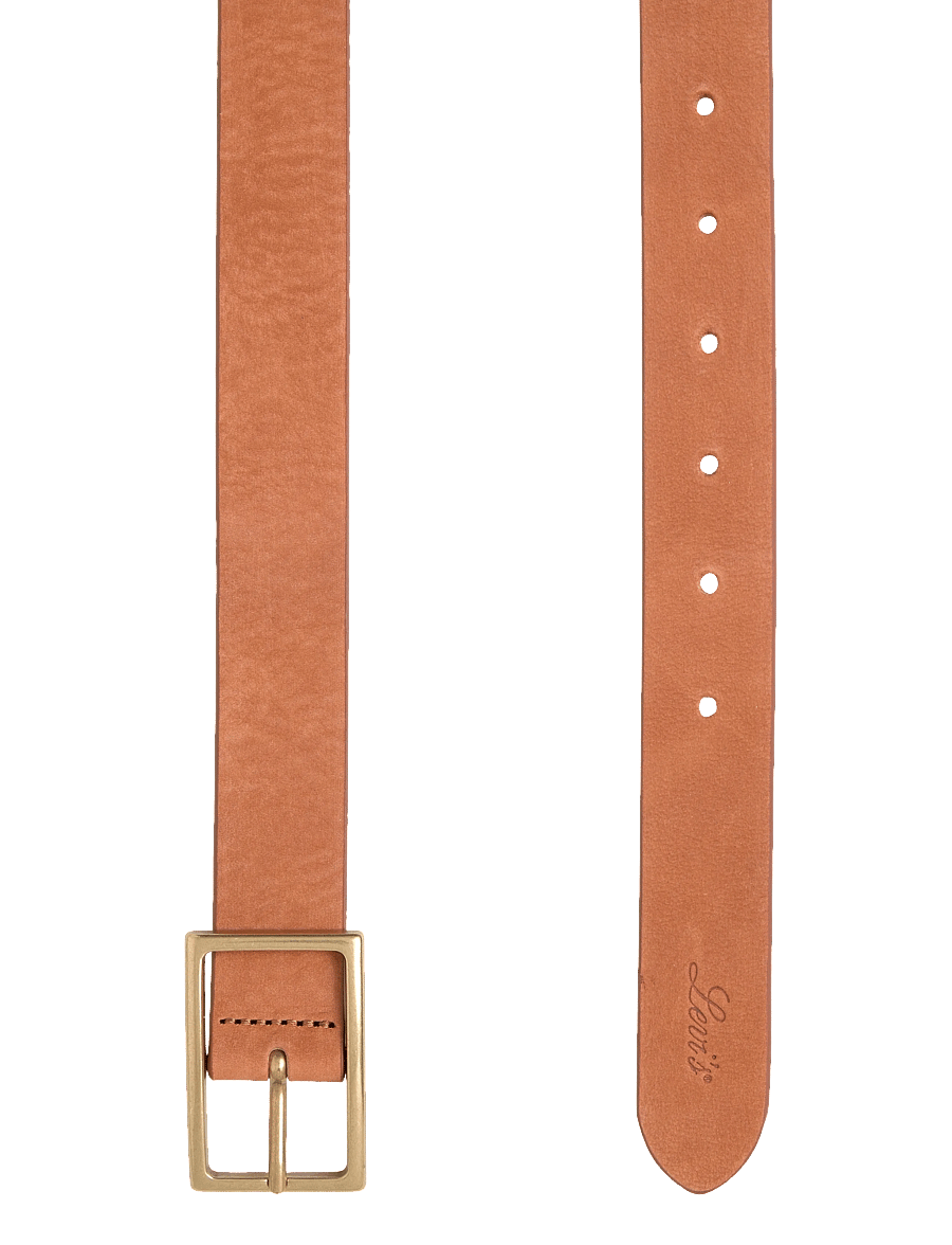 Levi's® - RECTANGLE BUCKLE BELT FA191079 - læderbælter - browns - 1