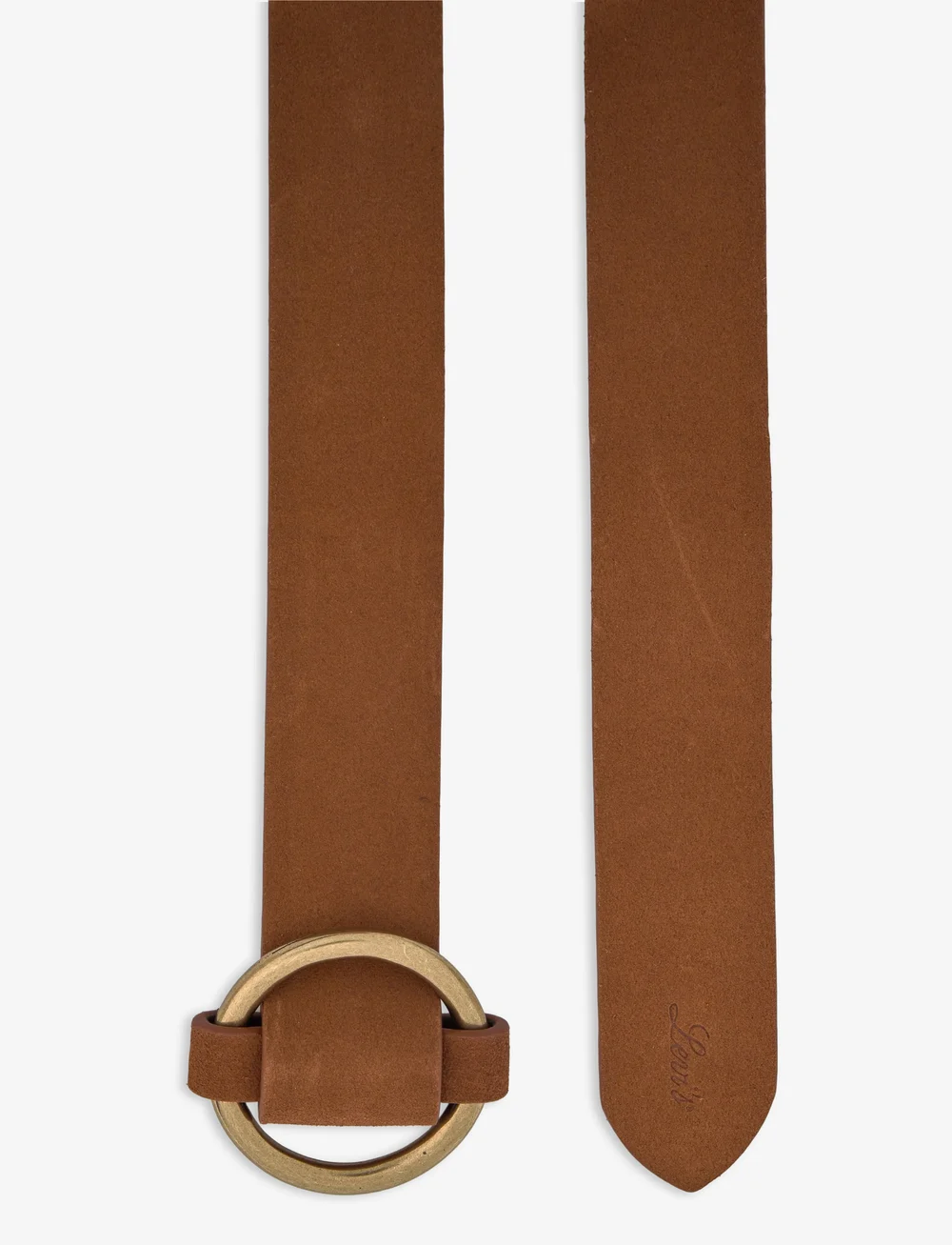 Levi's® - O RING BELT LEATHER BROWN - casual bælter - neutrals - 2