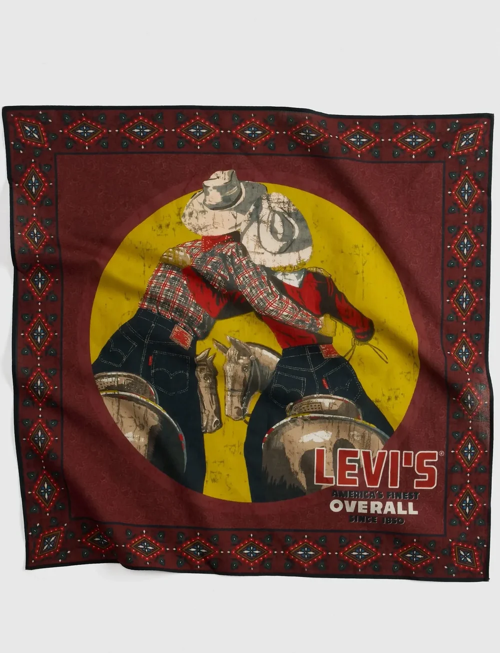 Levi's® - SWEETHEARTS BANDANA SWEETHEART - lightweight scarves - reds - 0