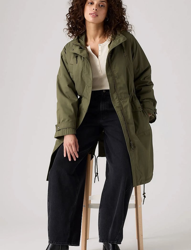 Levi's® - CRAWFORD WSTRN 3IN1 OLIVE NIGH - utility-jakker - greens - 0