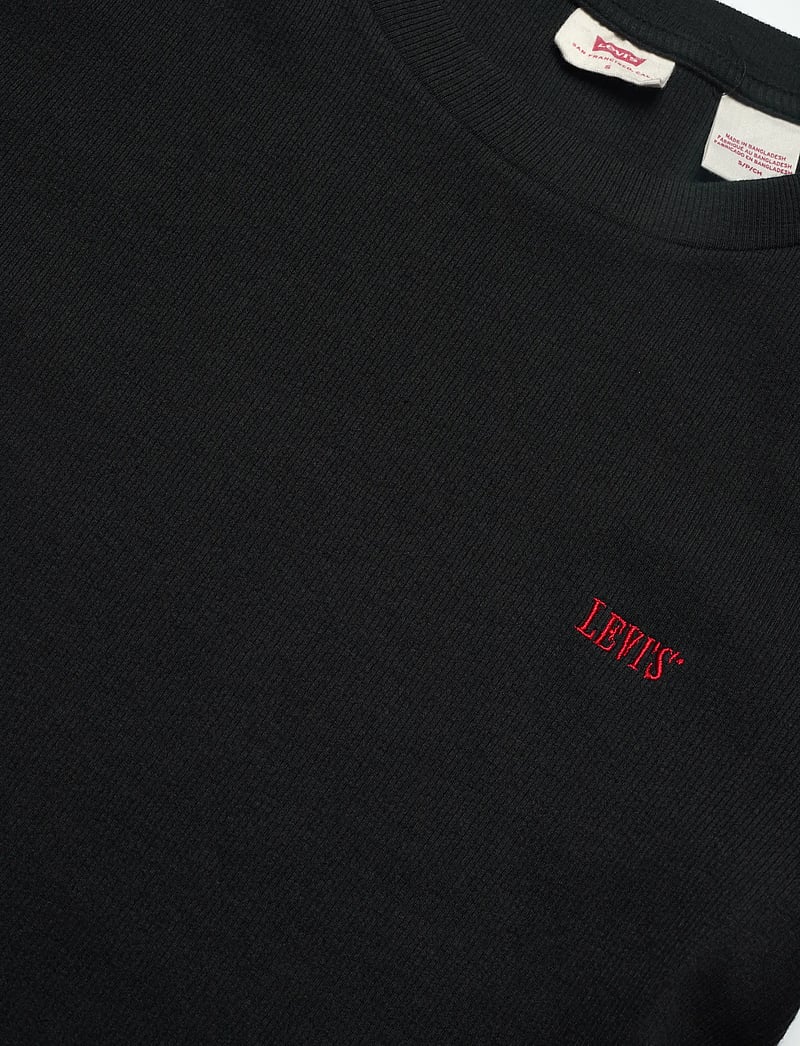 Levi's® - ESSENTIAL SPORTY TEE EMB CAVIA - t-shirts - blacks - 4
