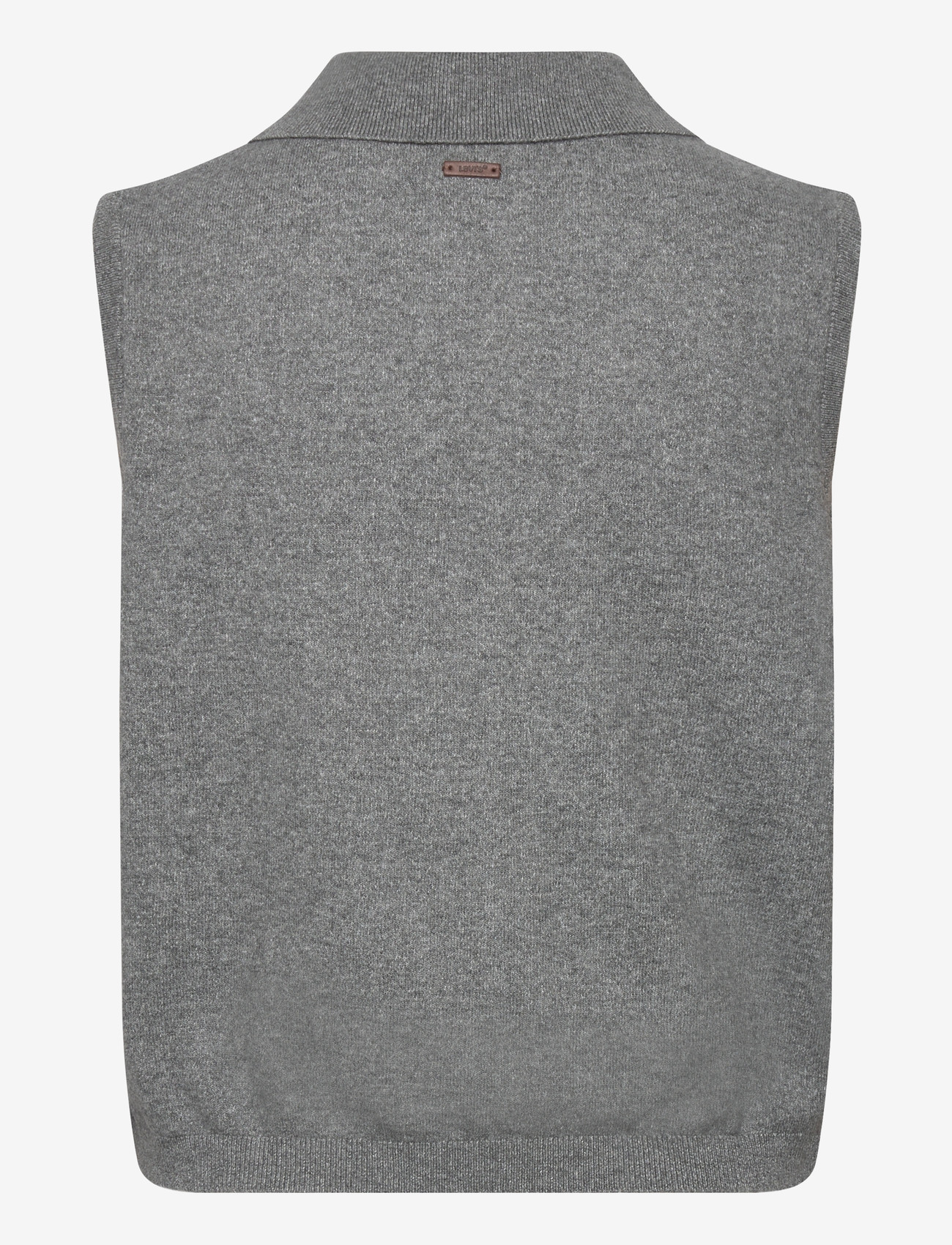 Levi's® - SUPER SOFT MINI RUFFLE VEST DA - stickade västar - neutrals - 1