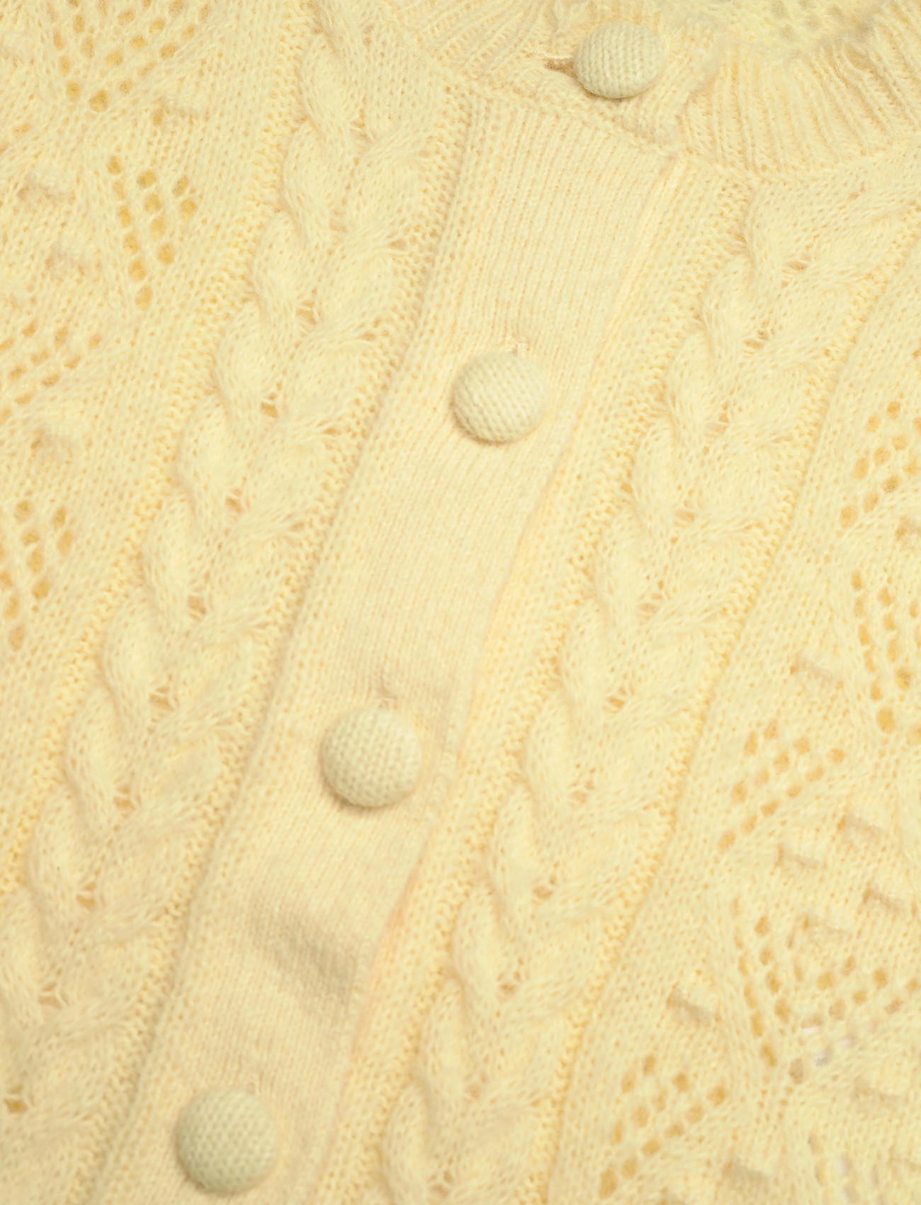 Levi's® - PAULINE POINTELLE SS CARDI FRE - cardigans - yellows - 2