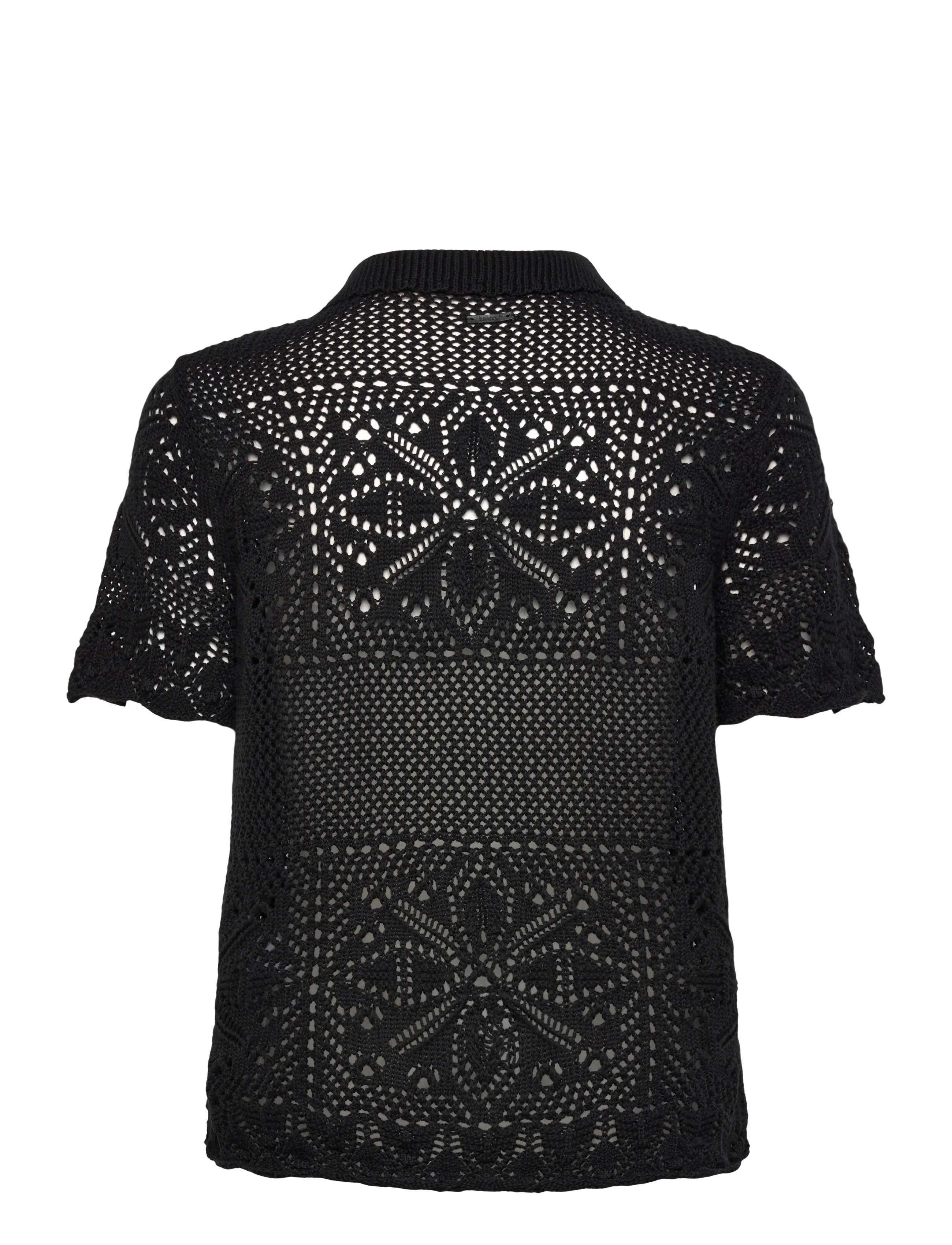 Levi's® - SUSANNA FLORAL CROCHET SHIRT A - kurzärmlige hemden - blacks - 2