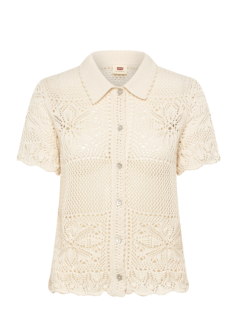 Levi's® - SUSANNA FLORAL CROCHET SHIRT E - whites - 1