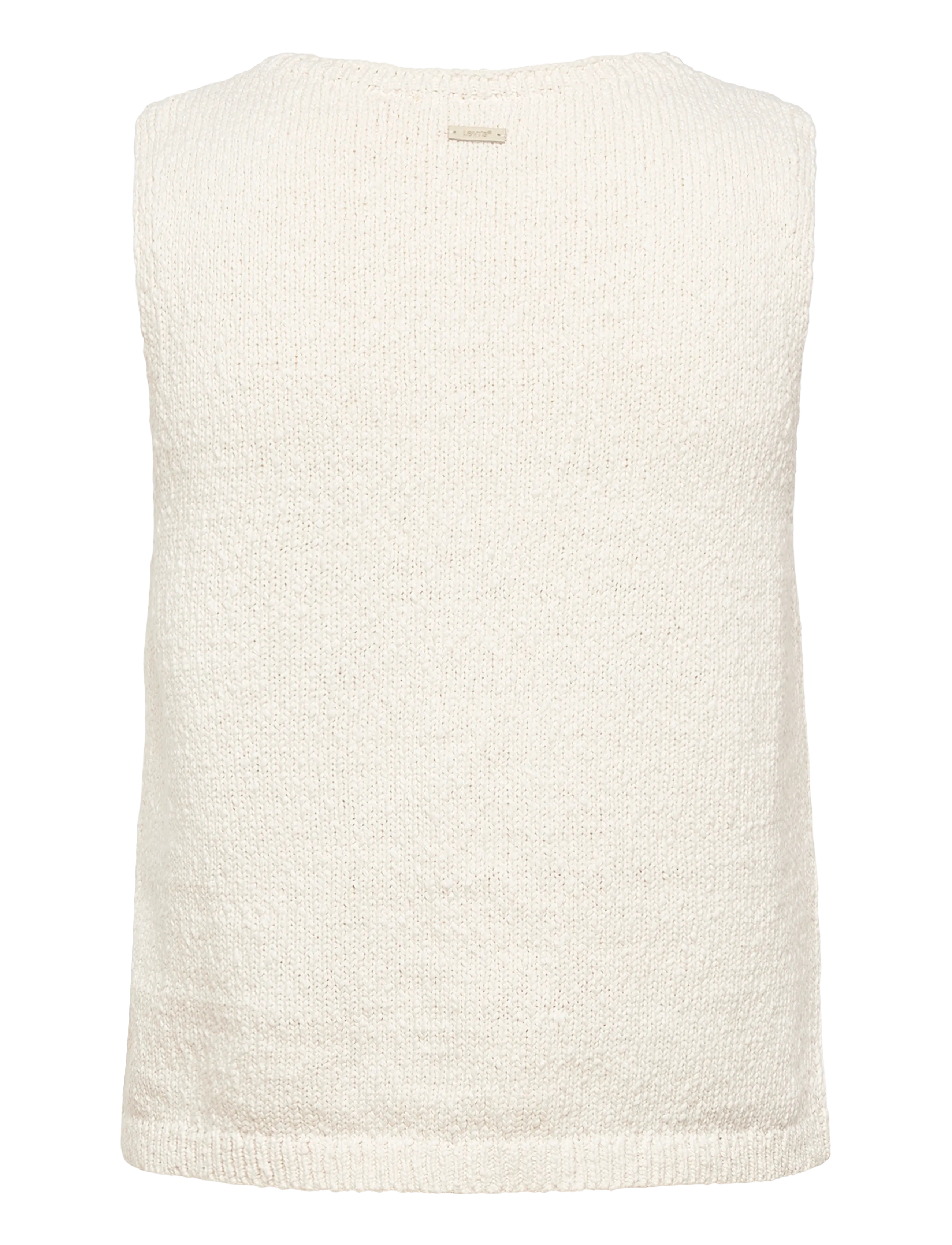 Levi's® - HELEN MINI BOUCLE VEST TOFU CO - kootud vestid - neutrals - 2