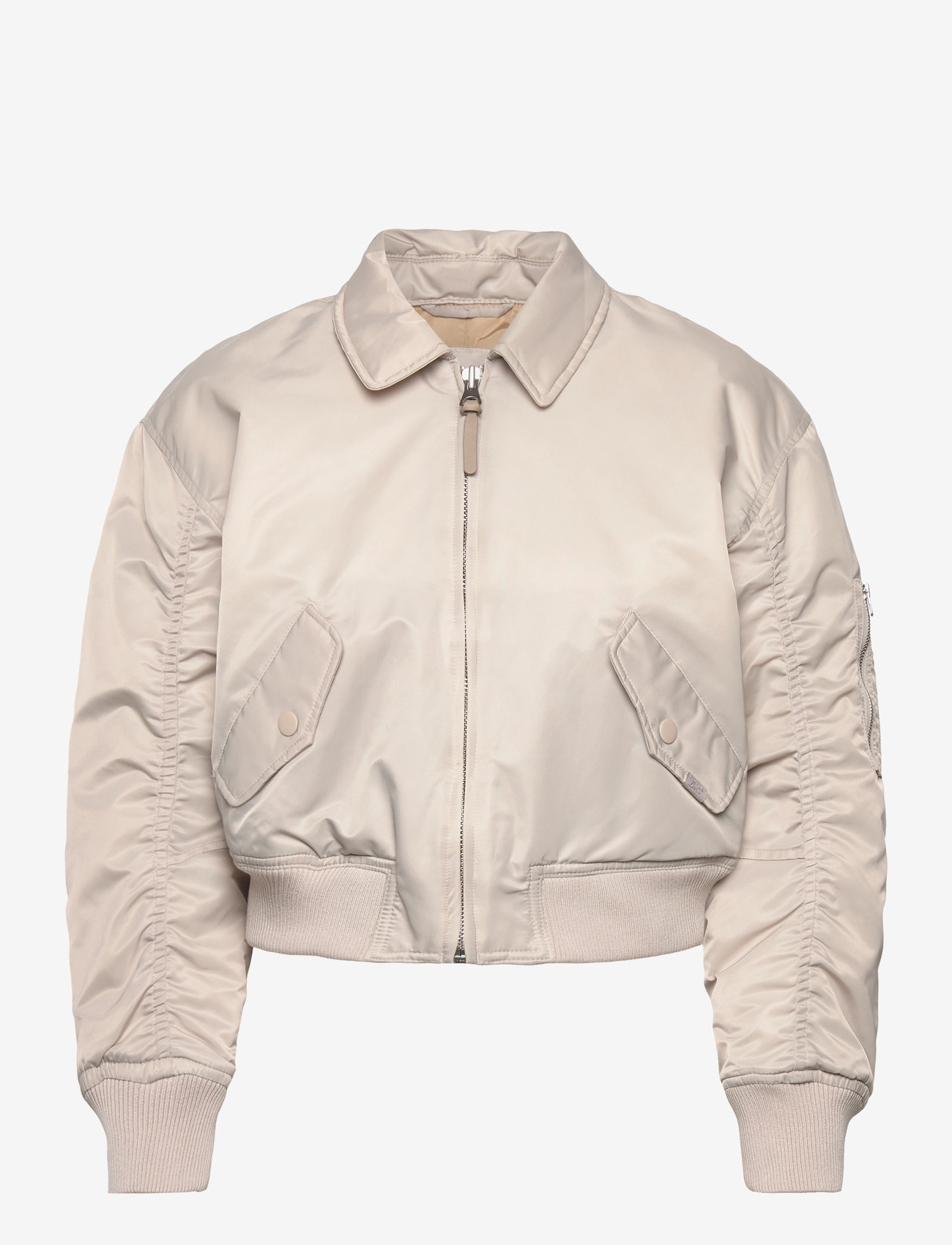 Levi's® - BOWIE CROP BOMBER CHATEAU GRAY - bomberjackor - greys - 0