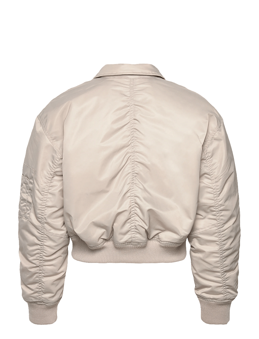 Levi's® - BOWIE CROP BOMBER CHATEAU GRAY - bomberjakker - greys - 3