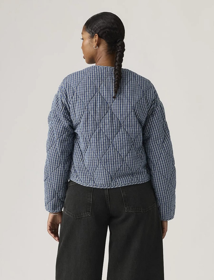 Levi's® - RUE LINER JACKET LITTLE TINY W - vårjackor - med indigo - flat finish - 3