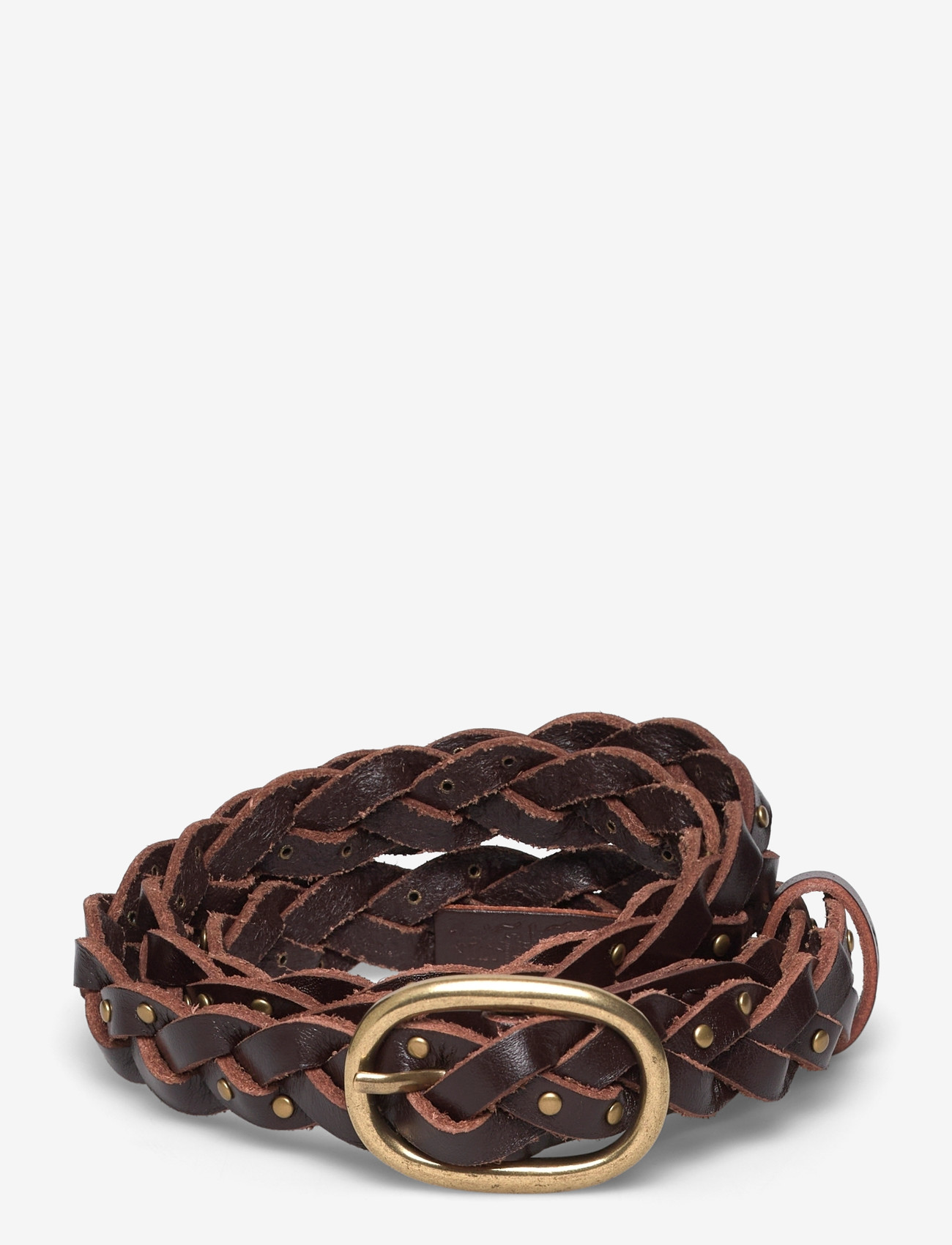Levi's® - TAYLOR BRAID BELT CHOCOLATE MA - ledergürtel - browns - 1
