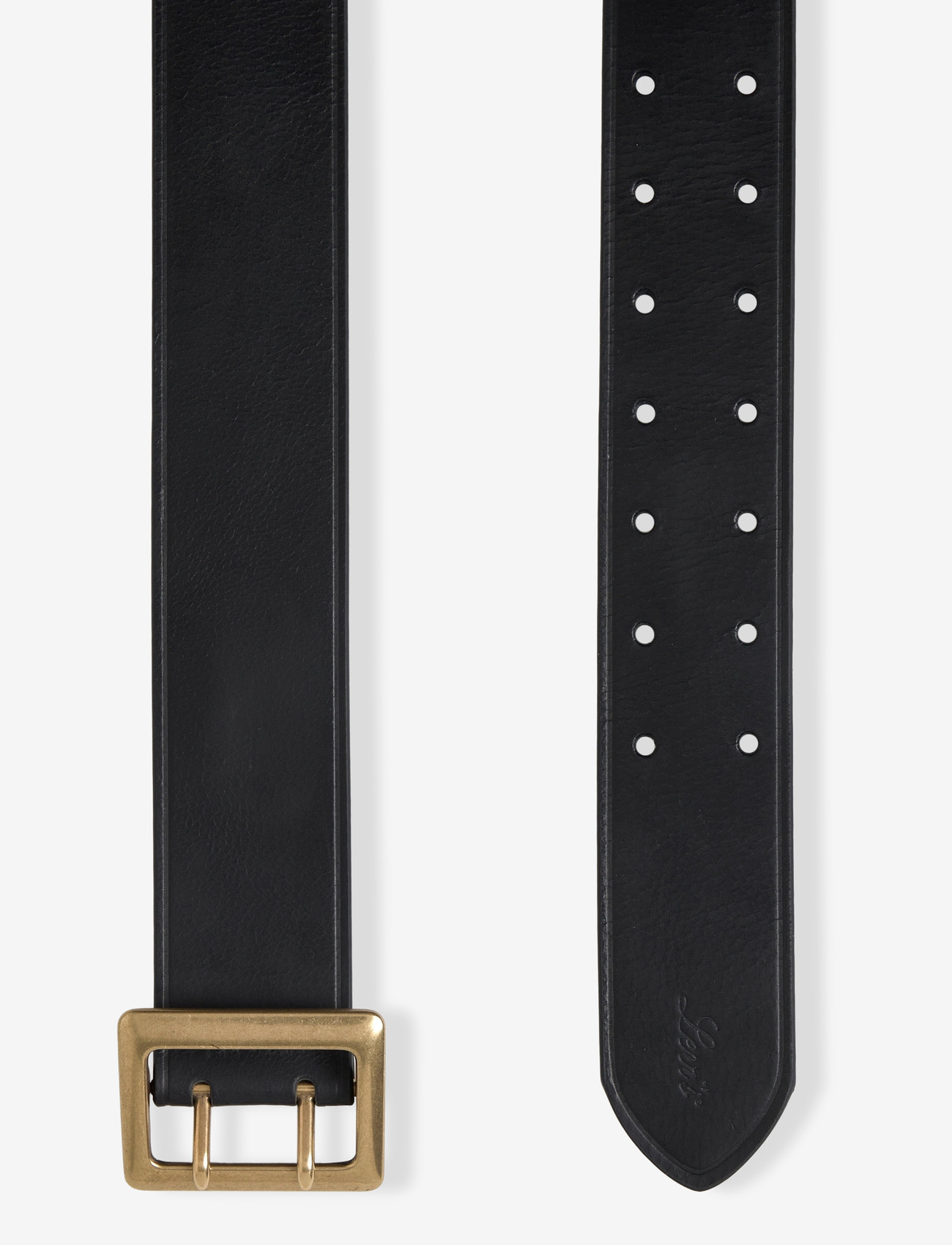Levi's® - FRANKIE BELT CAVIAR - nahkrihmad - blacks - 2