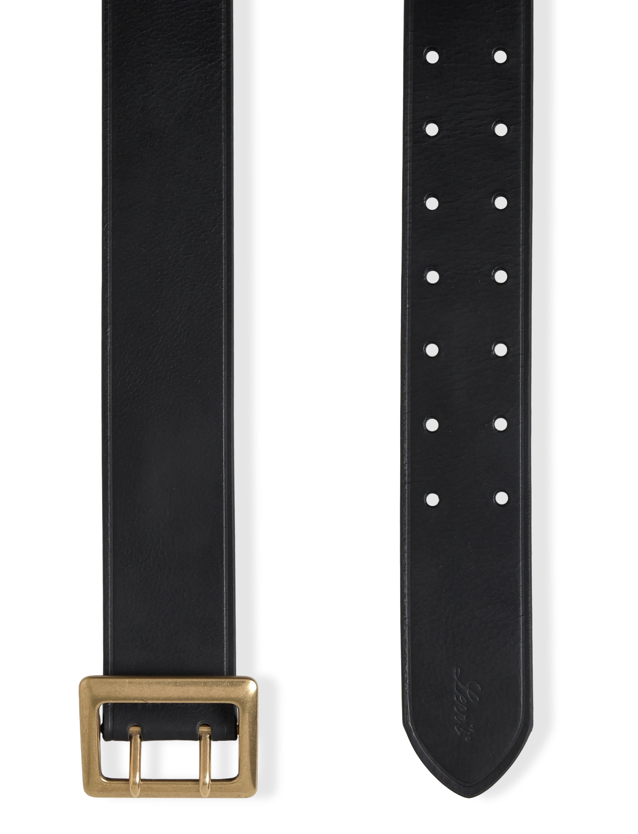 Levi's® - FRANKIE BELT CAVIAR - ledergürtel - blacks - 2